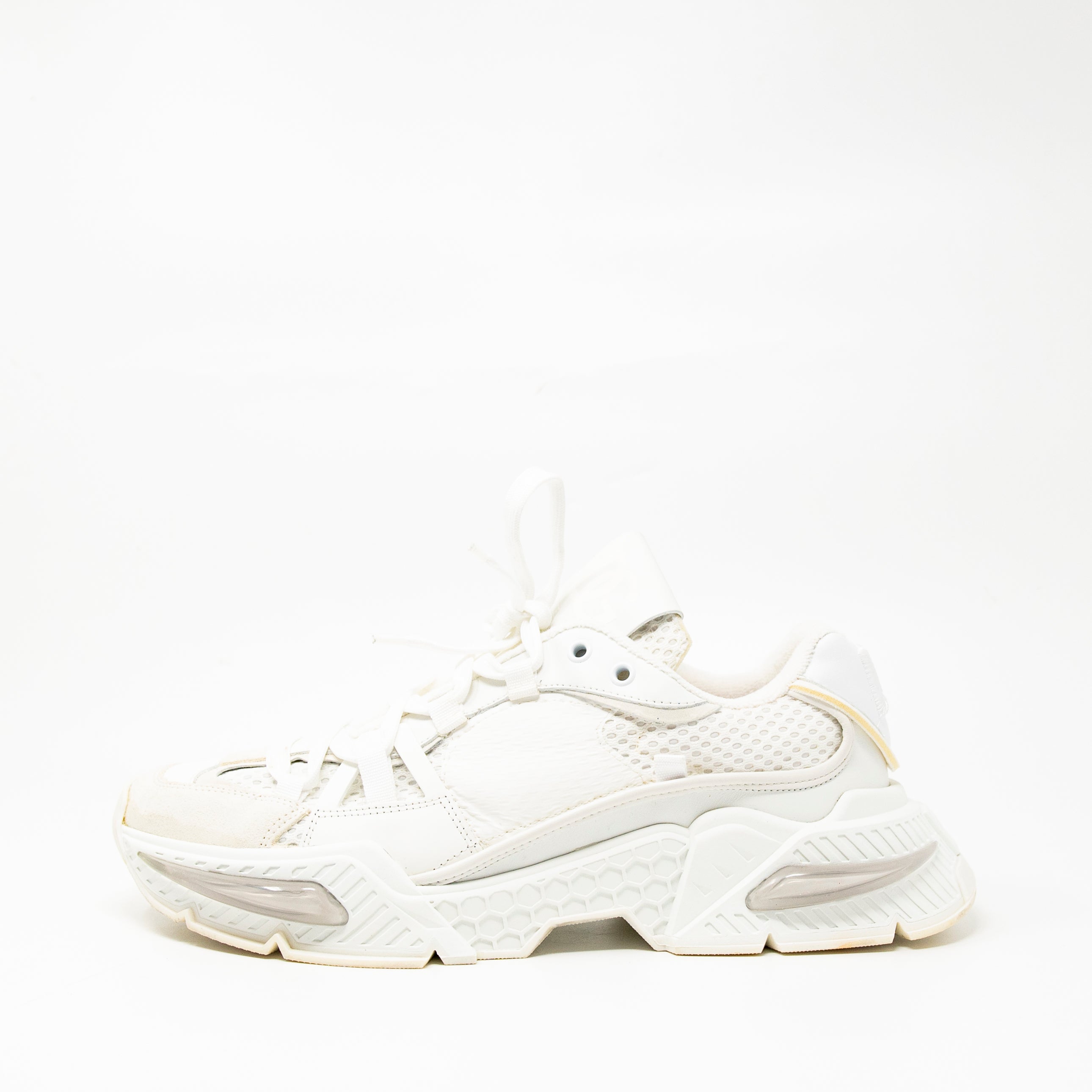 Dolce & Gabbana White Airmaster Sneakers 44