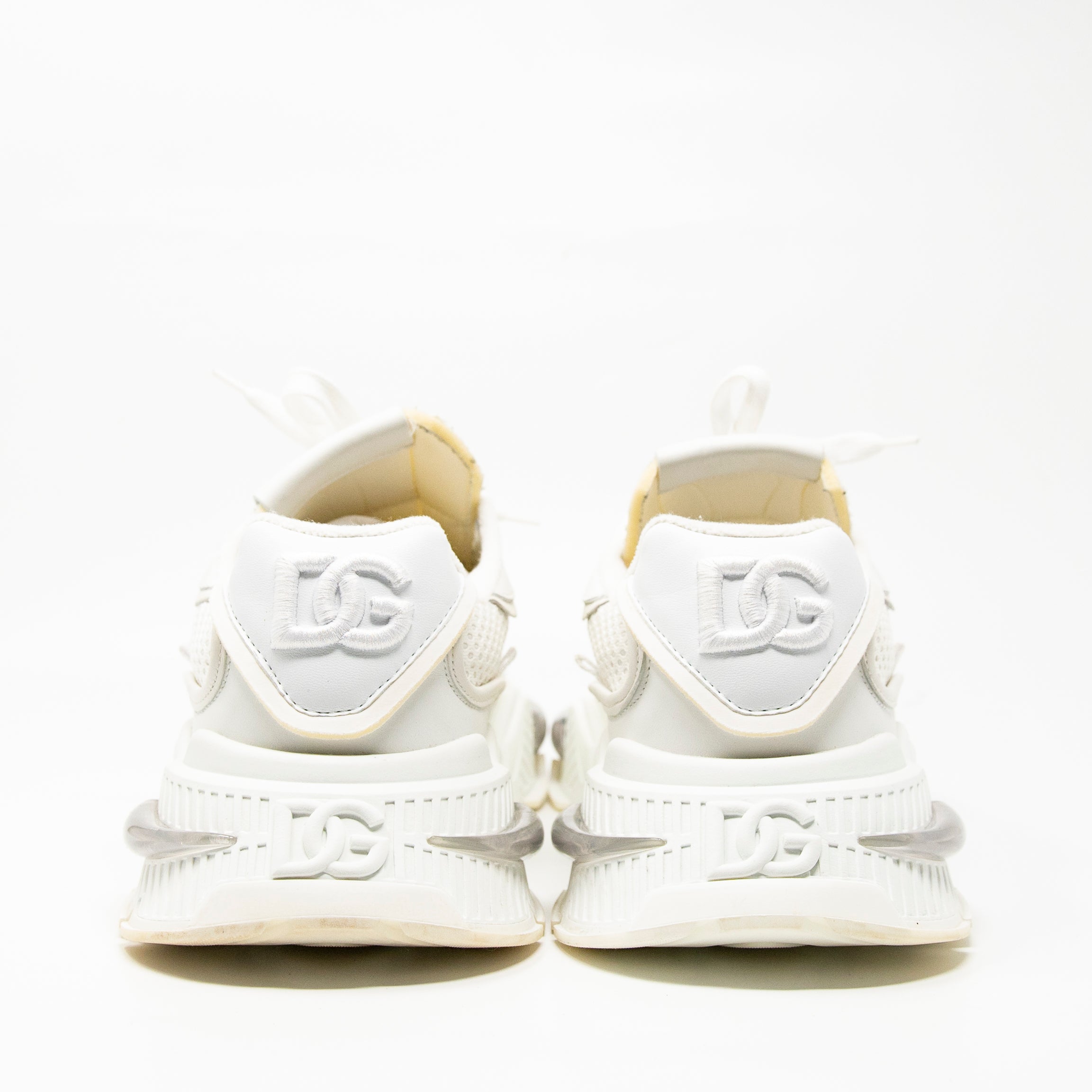 Dolce & Gabbana White Airmaster Sneakers 44