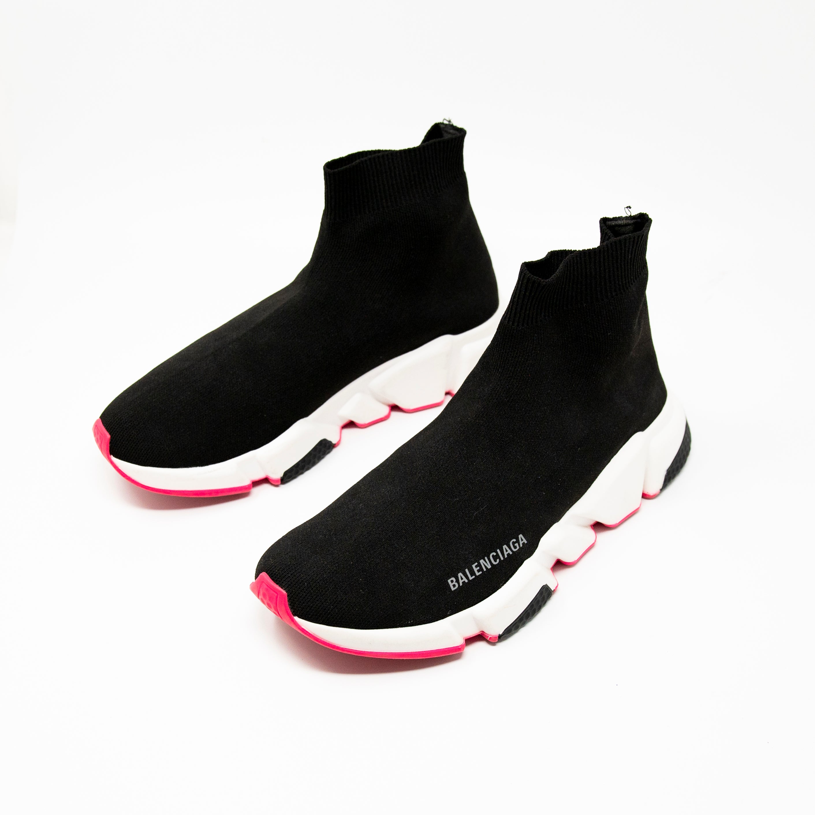 Balenciaga Black Speed Trainers 40