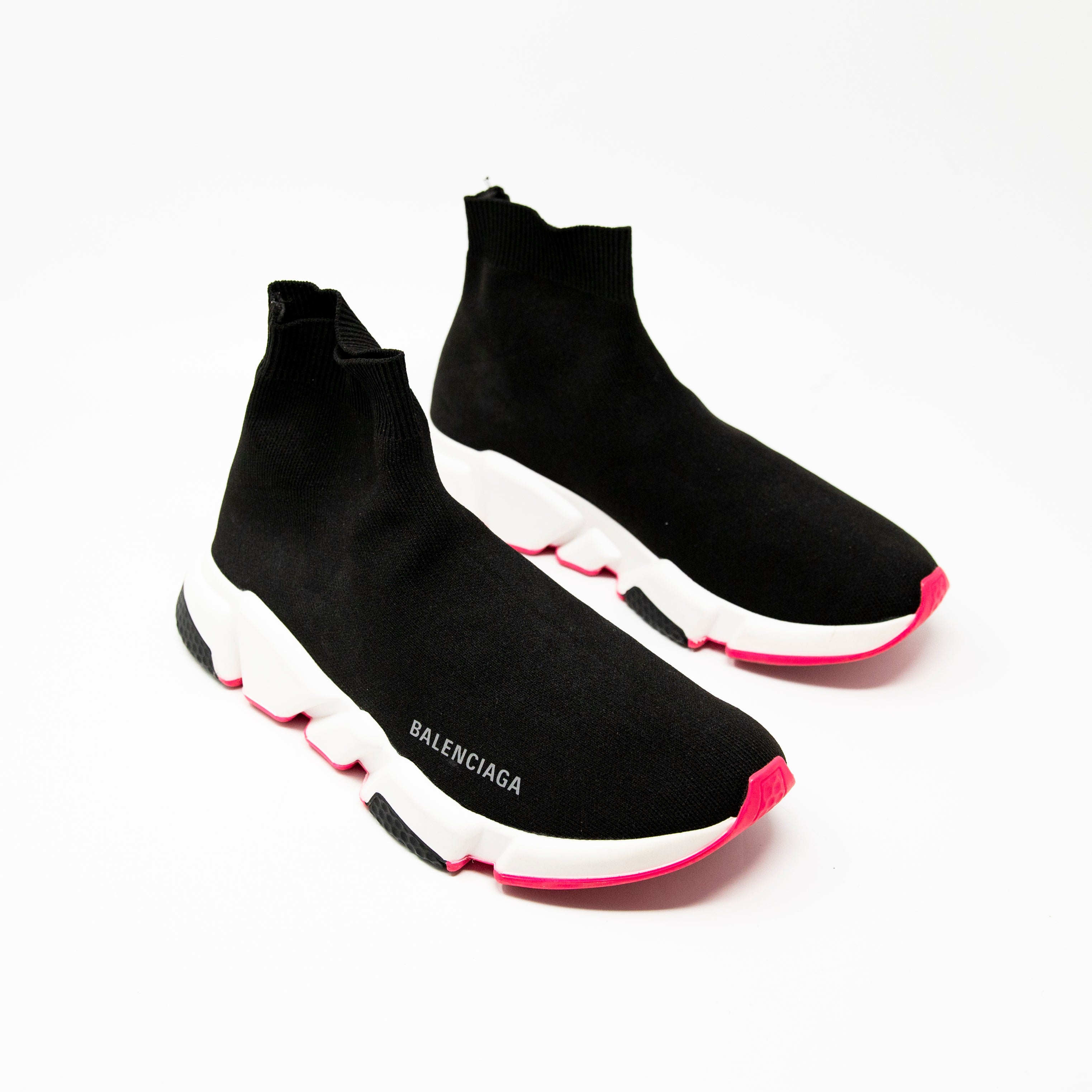 Balenciaga Black Speed Trainers 40