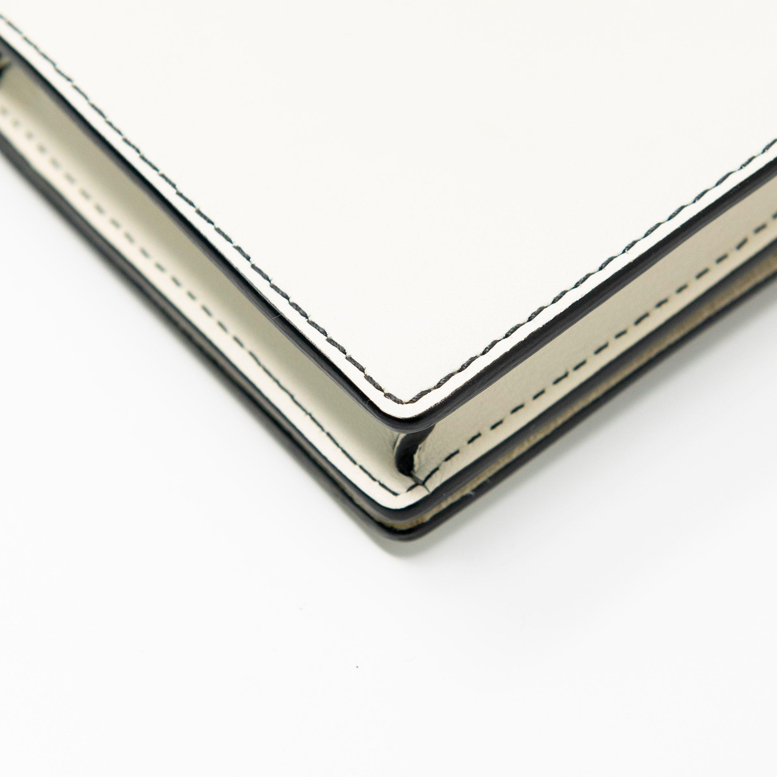 Dior J’adior White Wallet On Chain