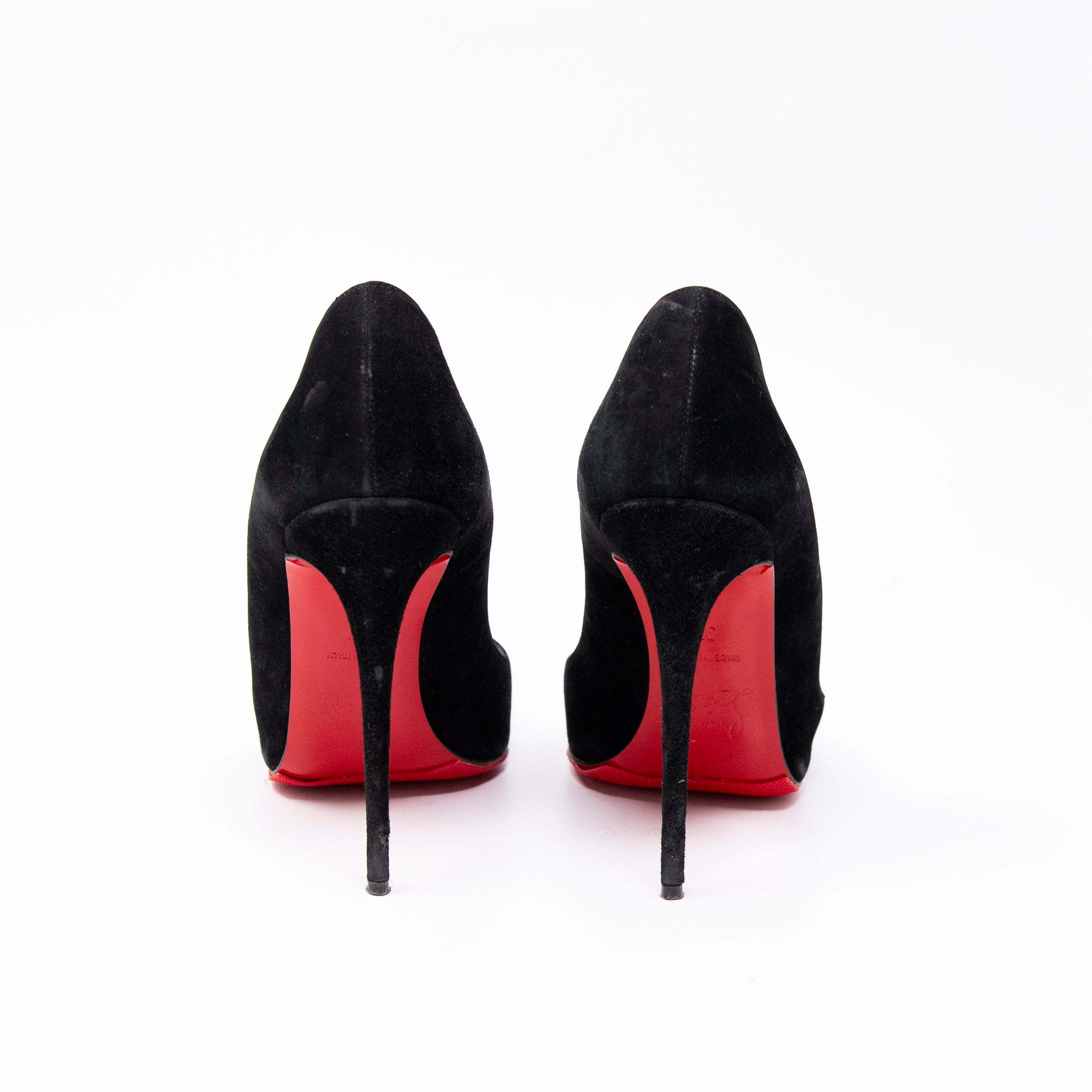 Christian Louboutin Black So Kate Pumps 37