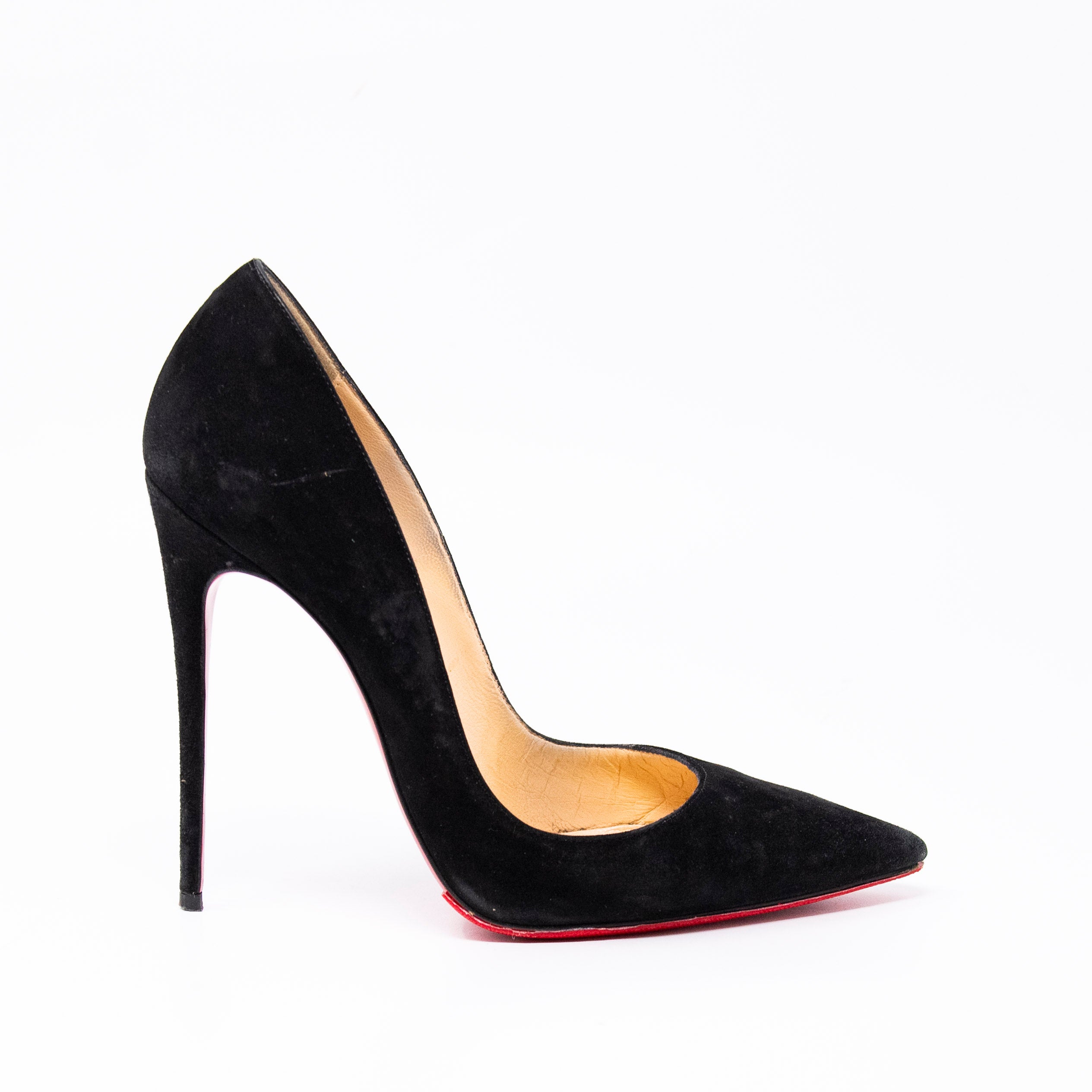 Christian Louboutin Black So Kate Pumps 37
