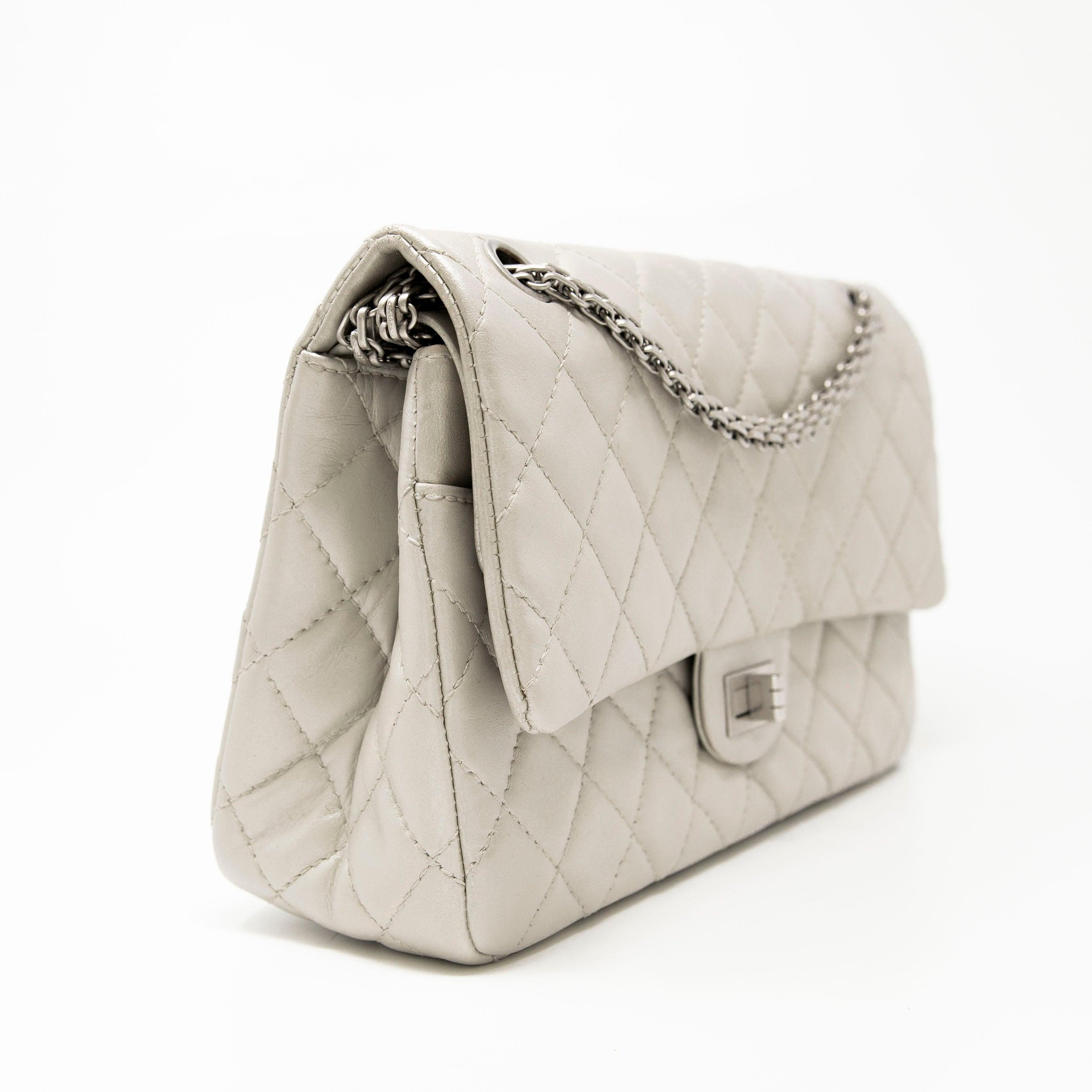 Chanel Silver 2.55 Reissue 226