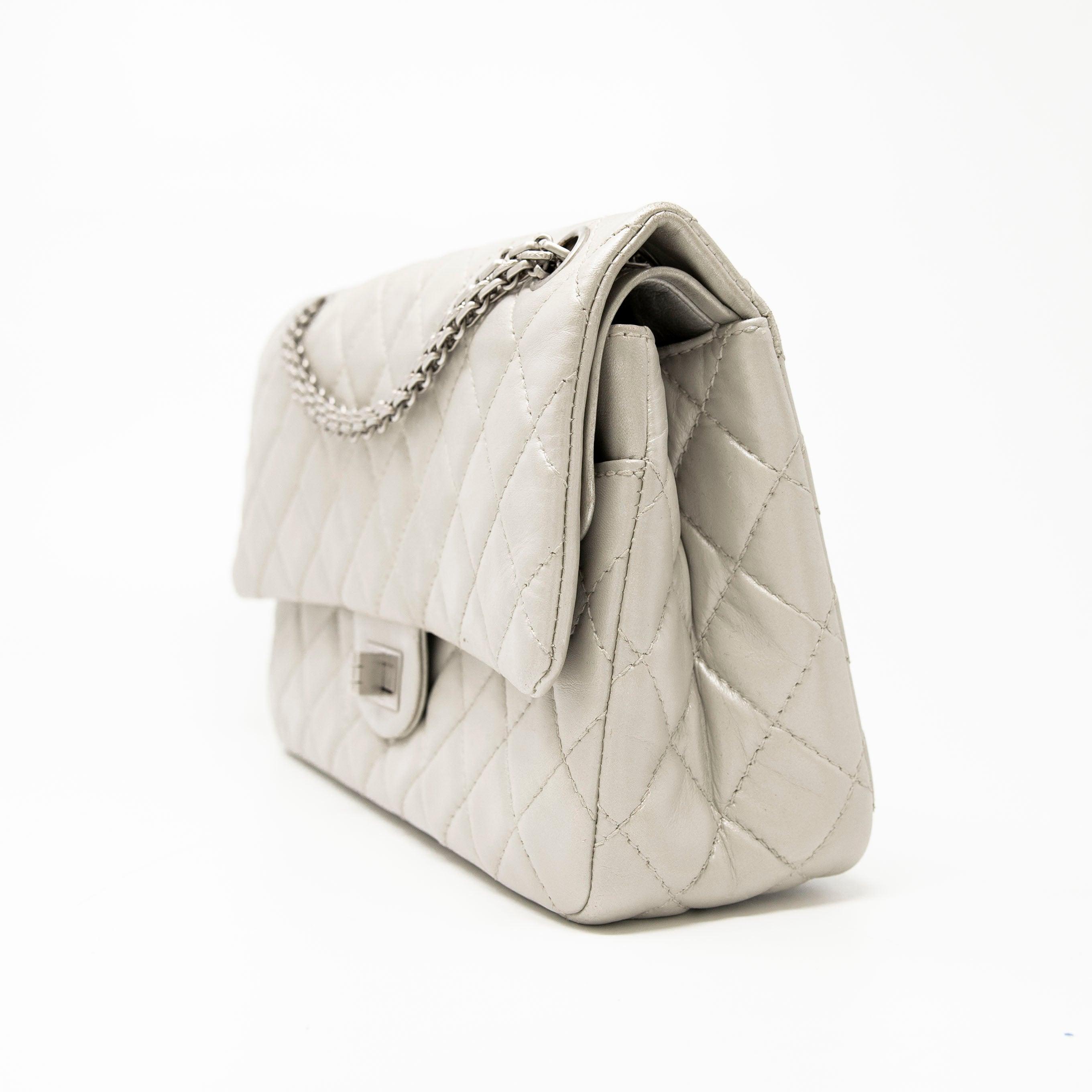 Chanel Silver 2.55 Reissue 226