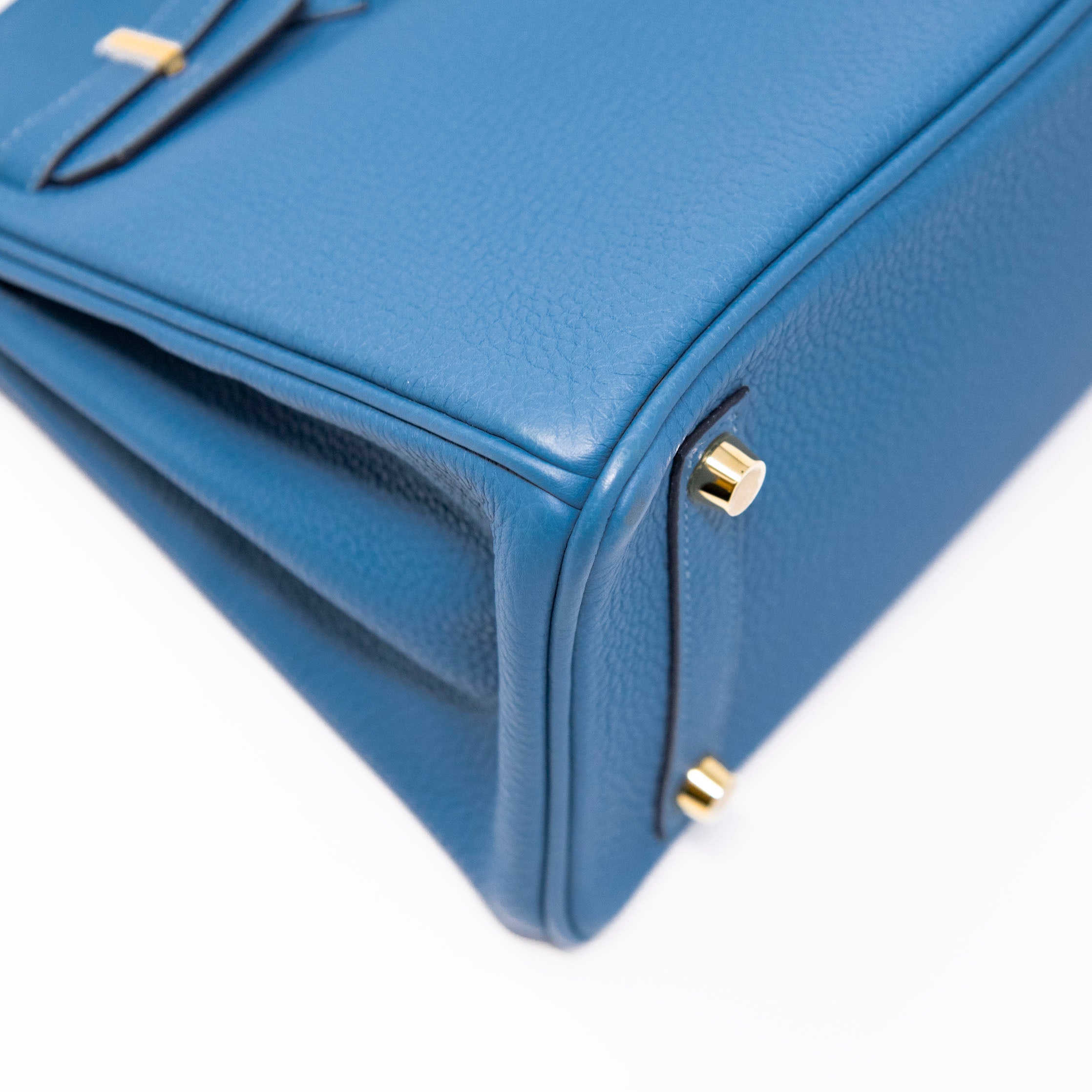 Hermes Bleu Azur Togo Birkin 25