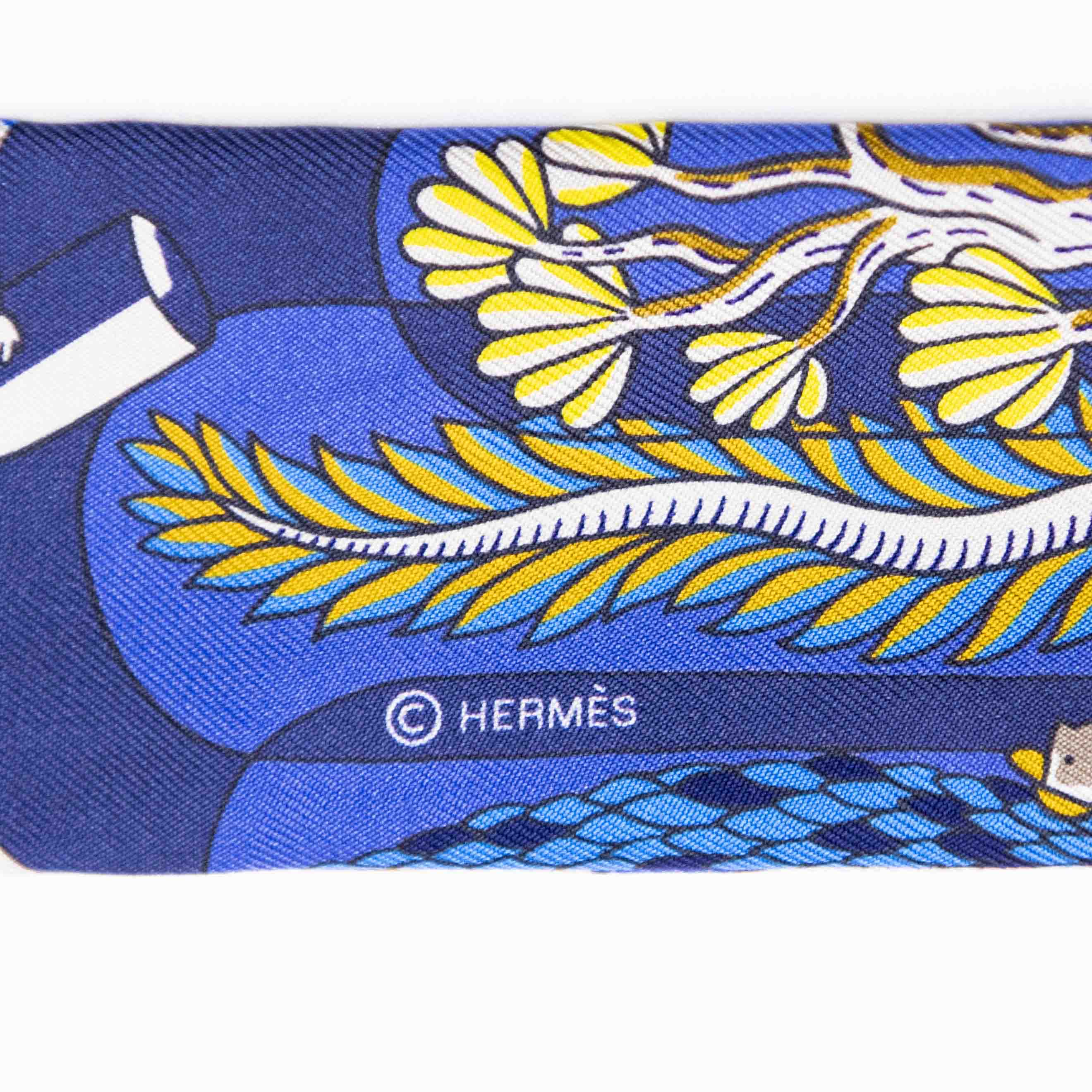 Hermes Bleu Exposition Universelle Twilly