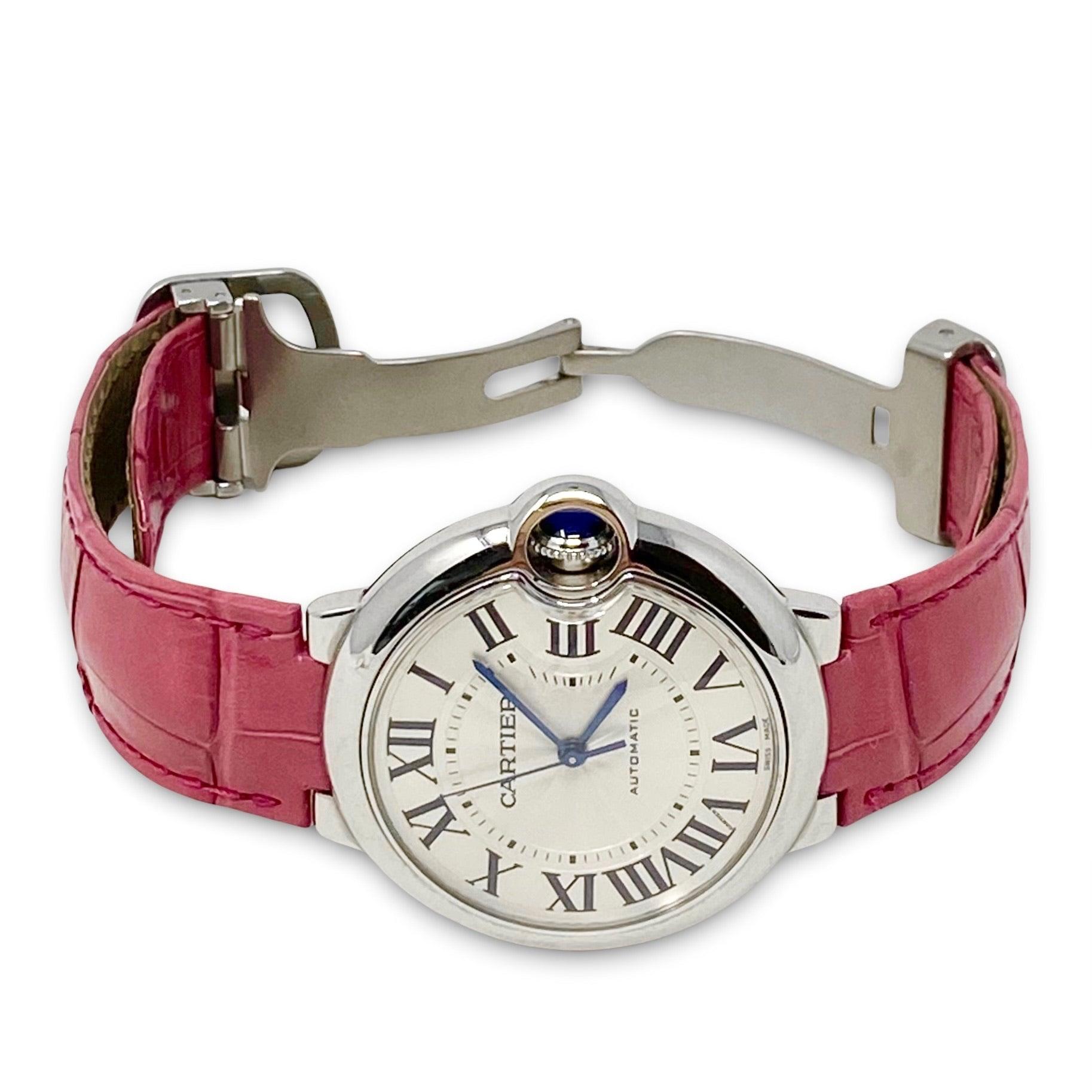 Cartier Stainless Steel Ballon Bleu Watch 36mm