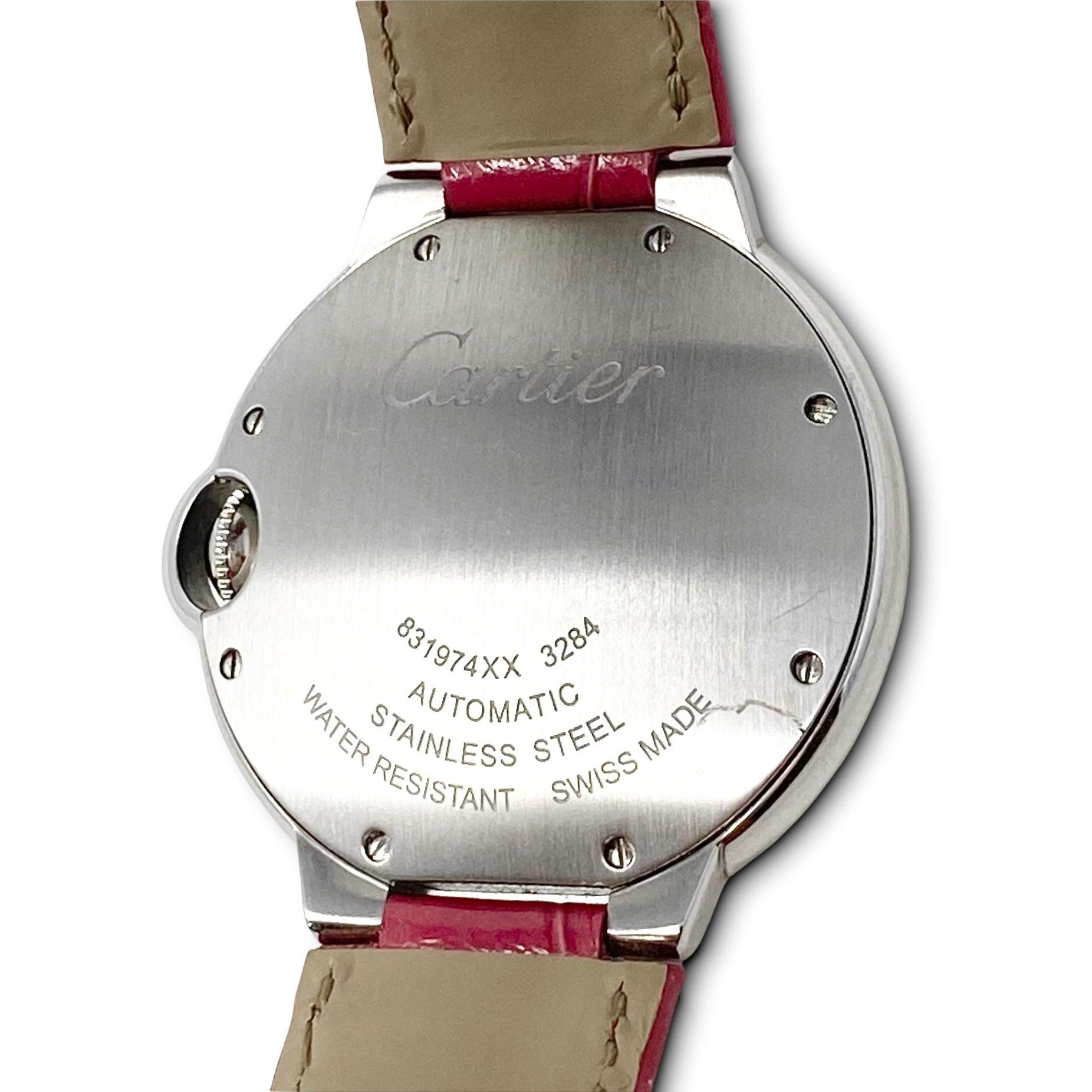 Cartier Stainless Steel Ballon Bleu Watch 36mm