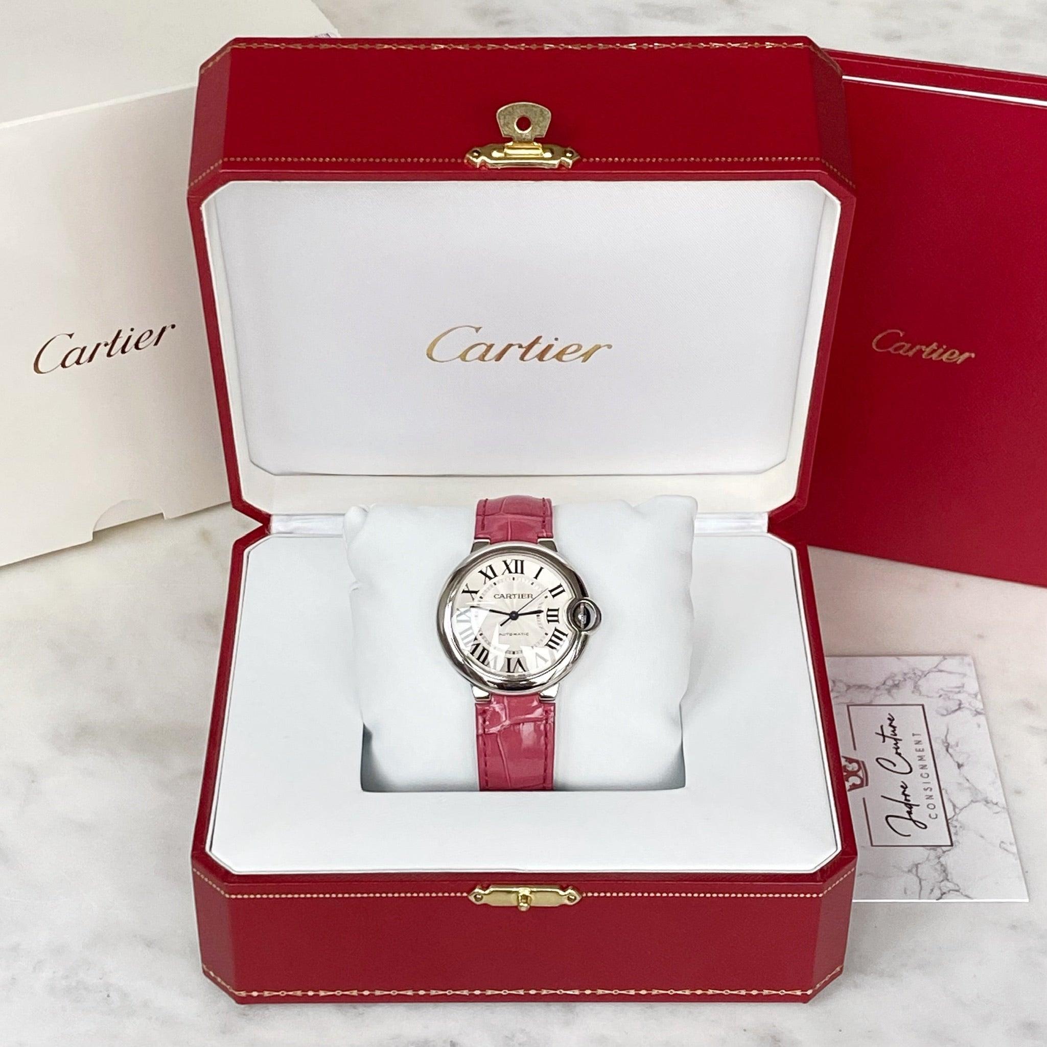 Cartier Stainless Steel Ballon Bleu Watch 36mm