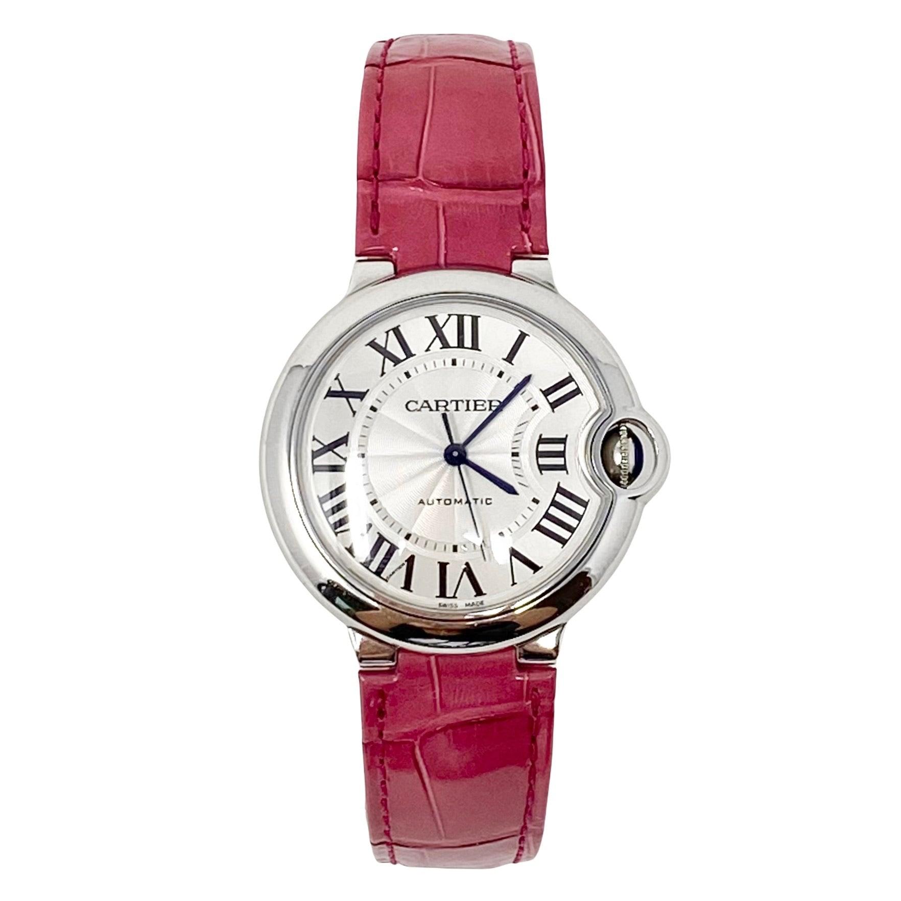 Cartier Stainless Steel Ballon Bleu Watch 36mm
