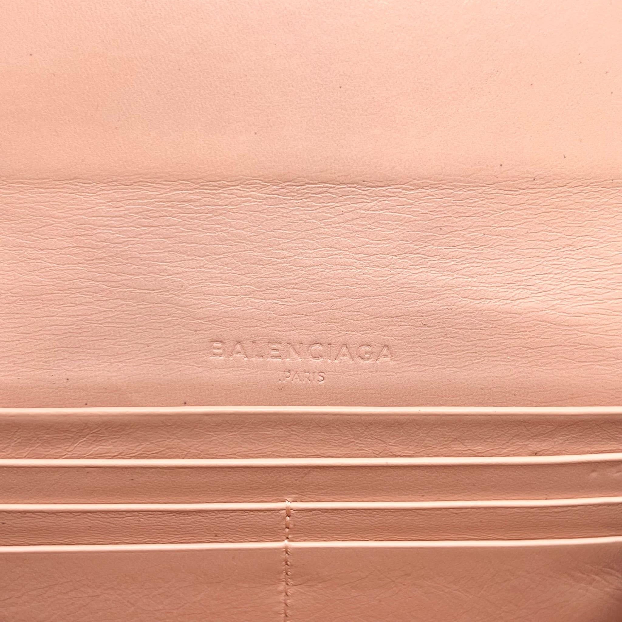 Balenciaga Beige Classic Long Wallet