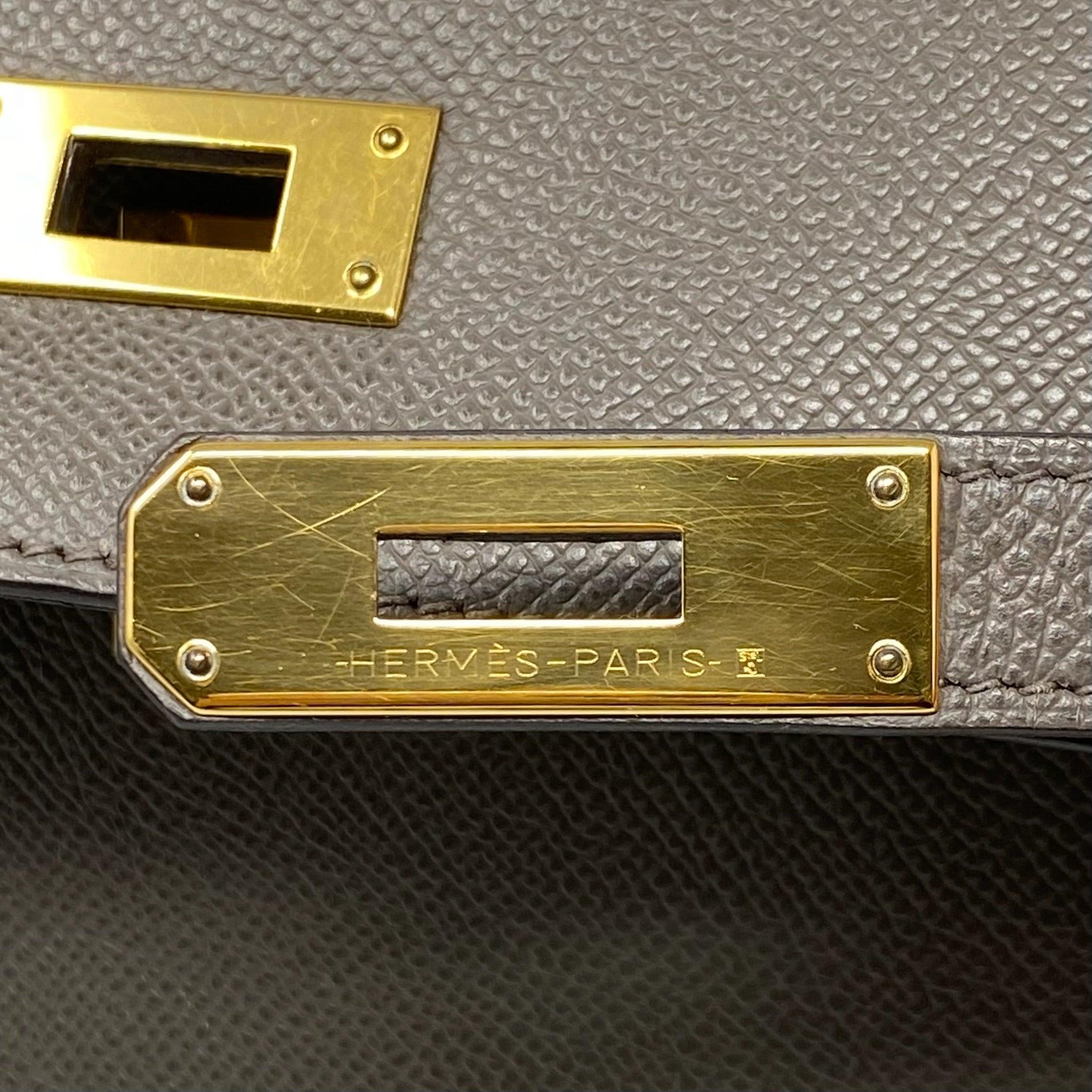 Hermes Etain Epsom Kelly 28