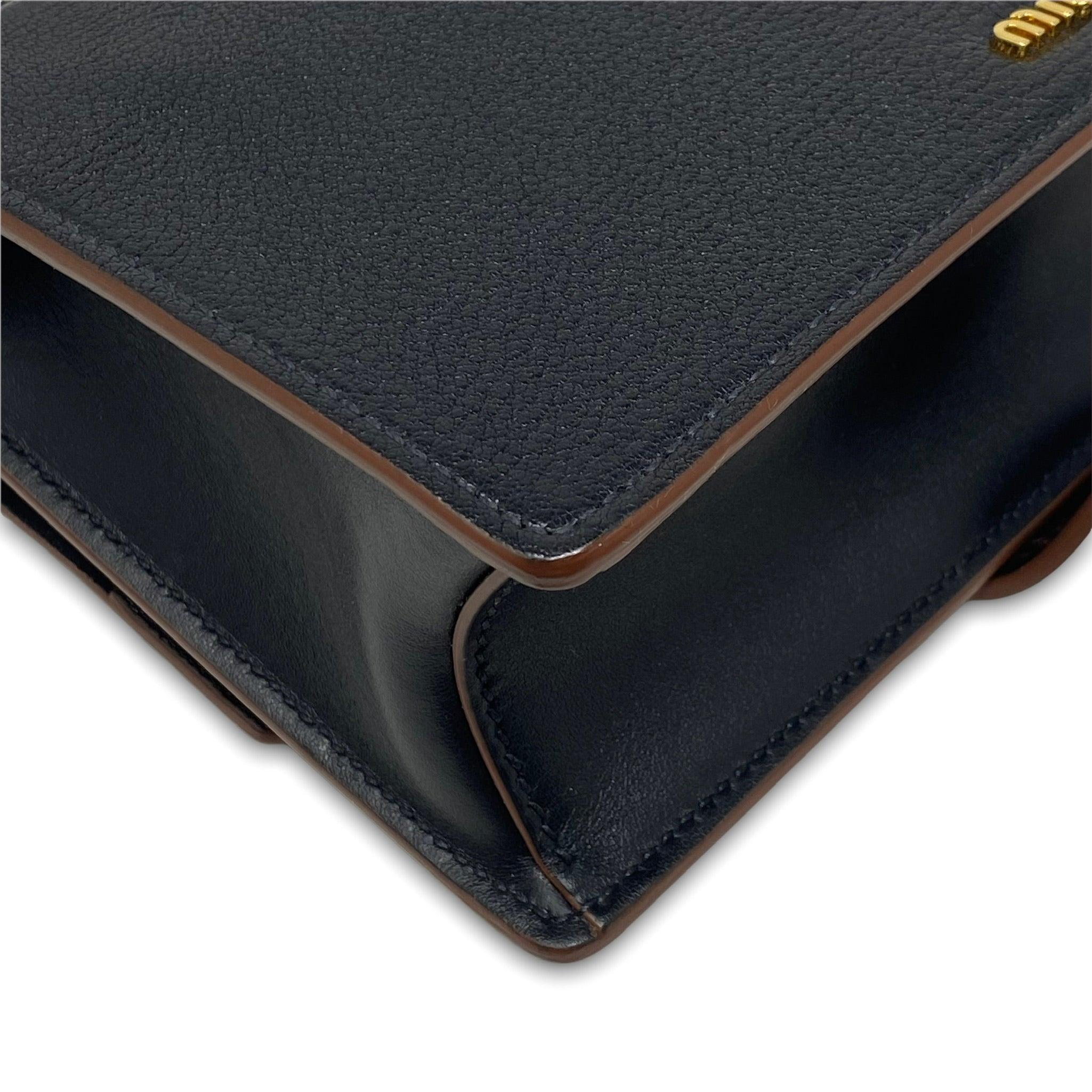 Miu Miu Black Madras Crystals Bag