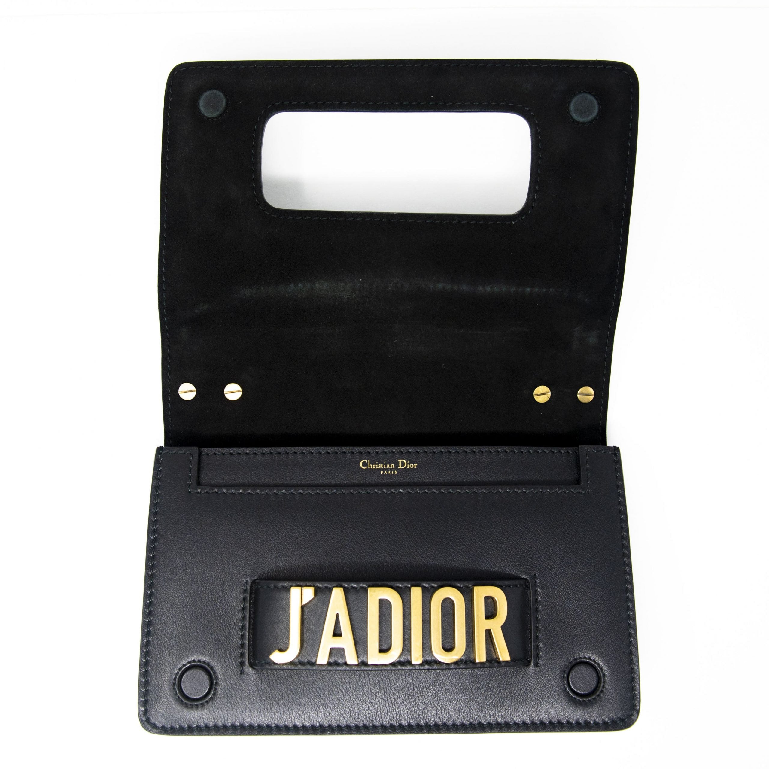 Dior Black J’adior Medium Flap Bag