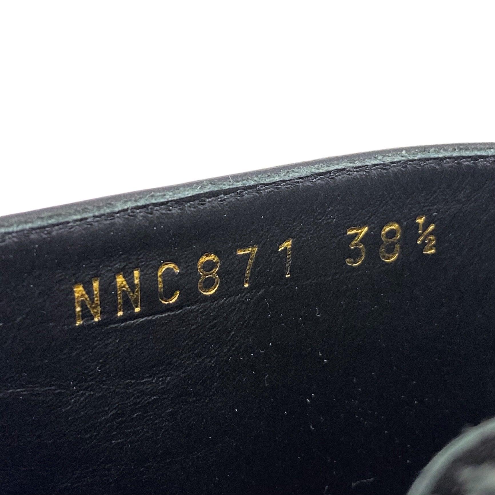 Valentino Black Eyelet Ankle Boots 38.5