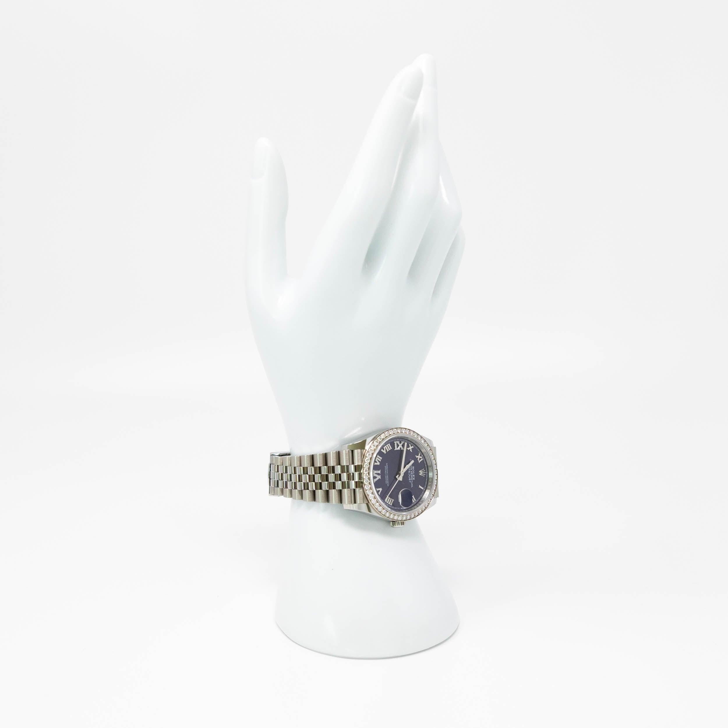 Rolex White Gold & Diamond Datejust 36mm
