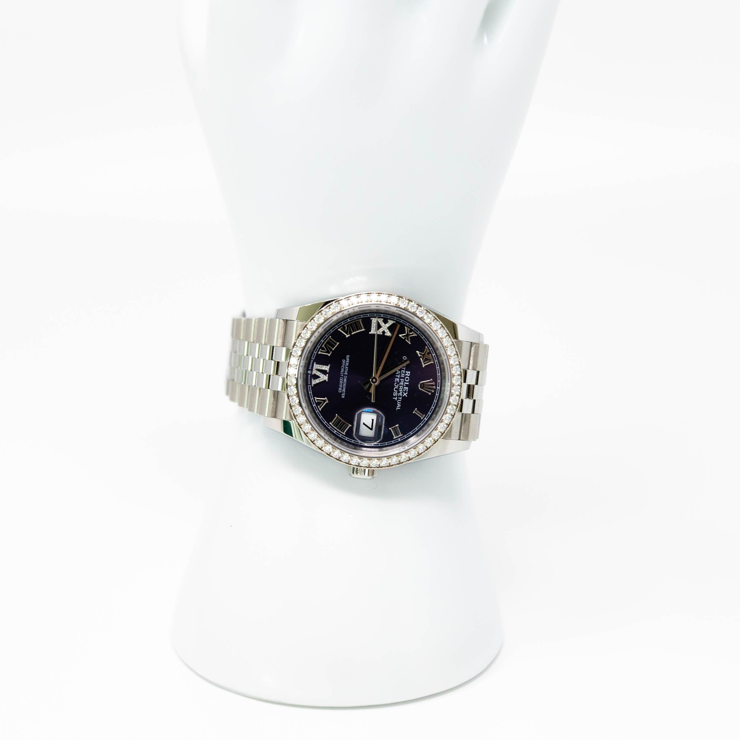 Rolex White Gold & Diamond Datejust 36mm