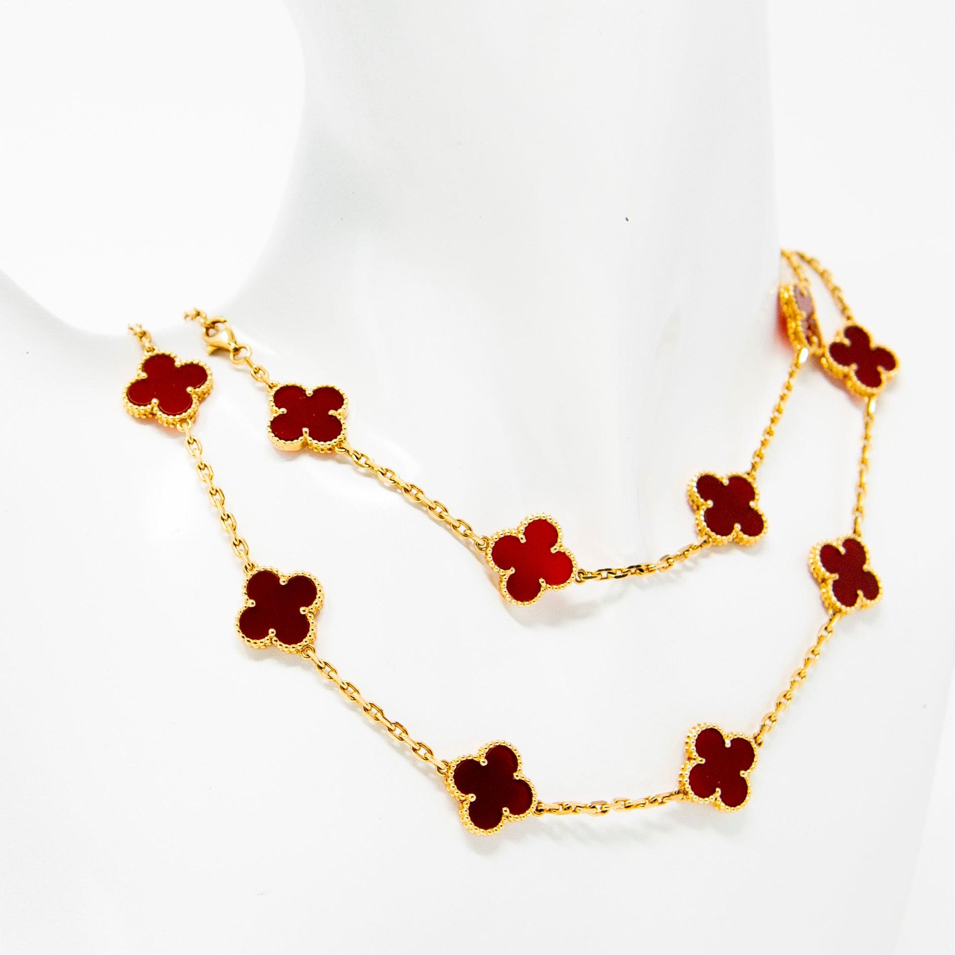 Van Cleef & Arpels Vintage Alhambra Long Necklace