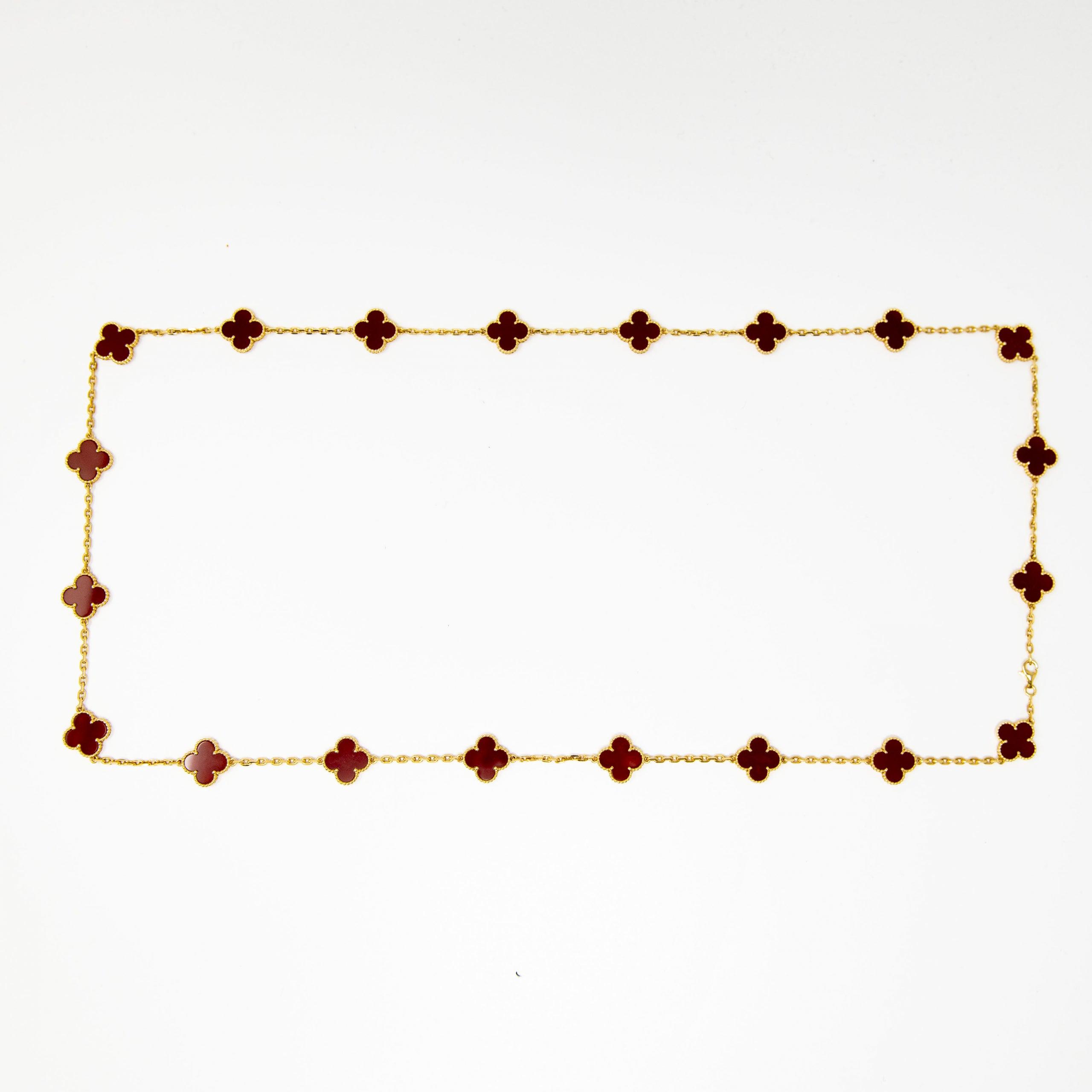 Van Cleef & Arpels Vintage Alhambra Long Necklace