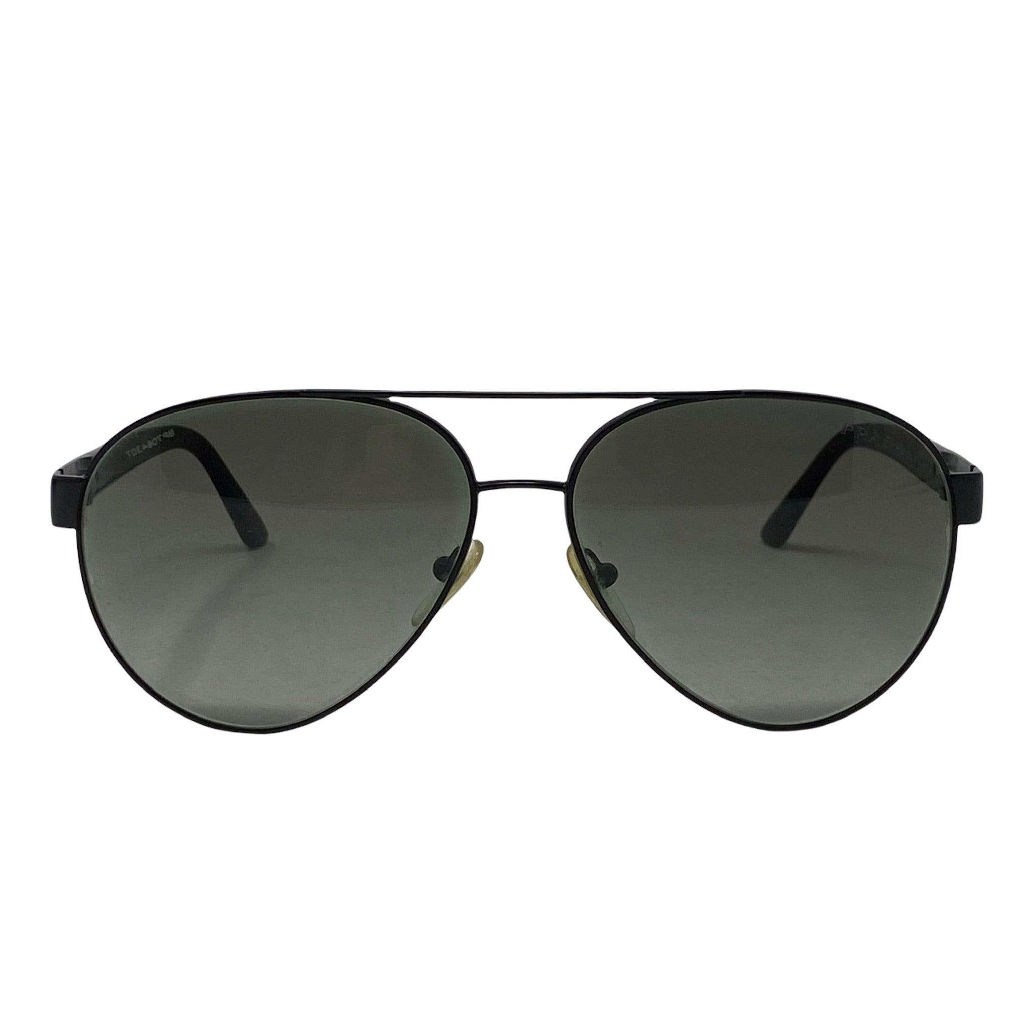 Prada Black Rossa Line Sunglasses SPR59N