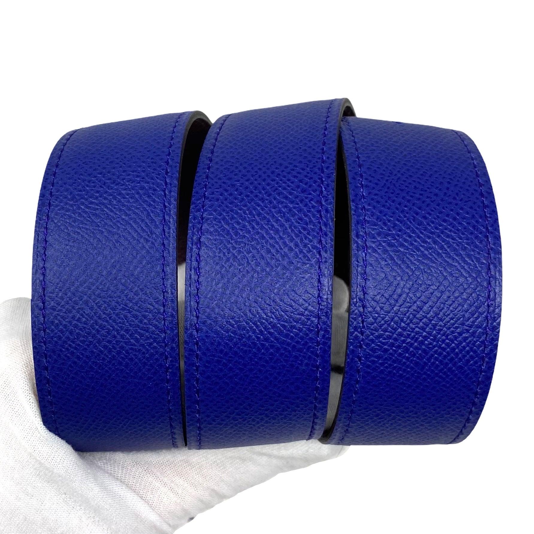 Hermes Prune Swift Reversible Belt Strap 75