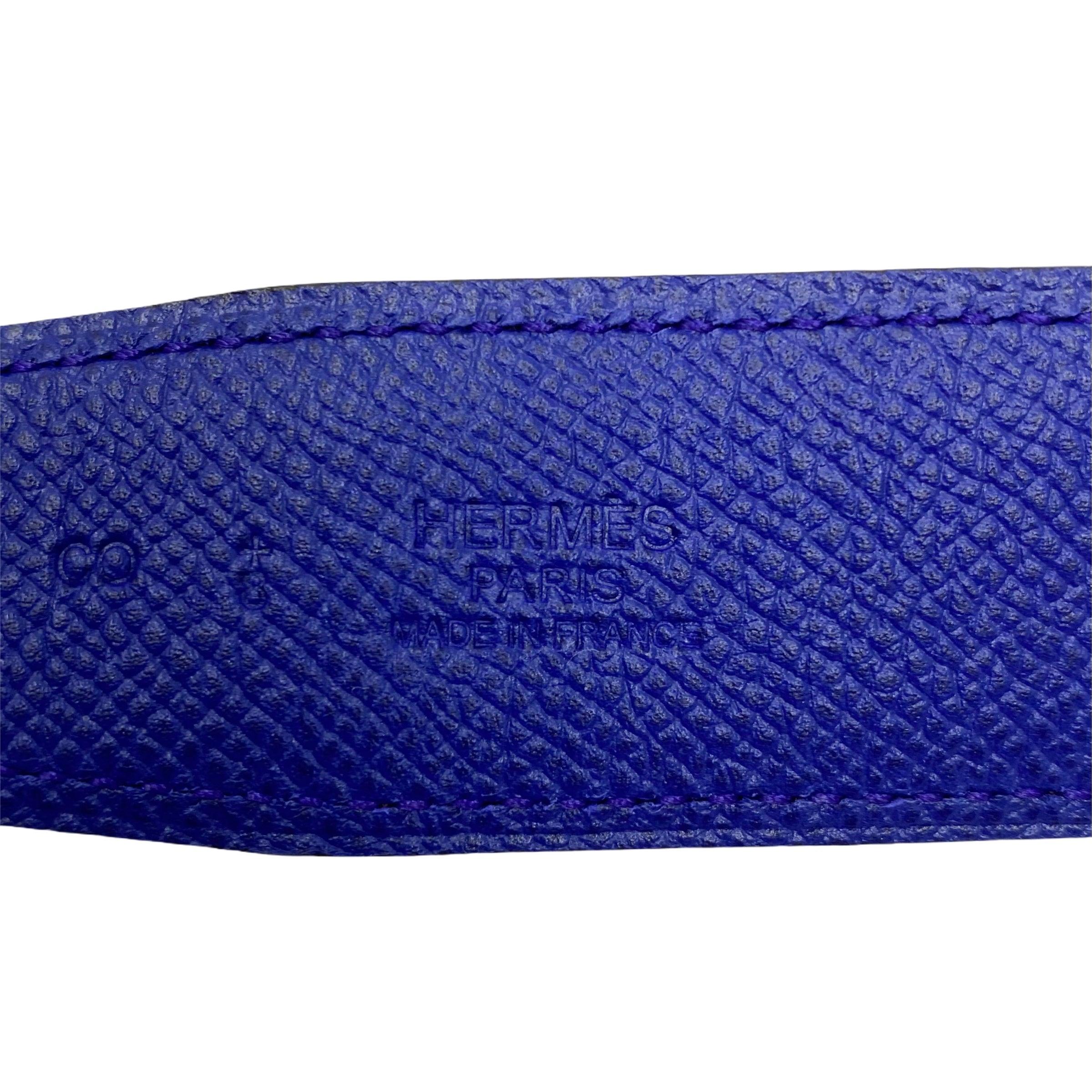 Hermes Prune Swift Reversible Belt Strap 75