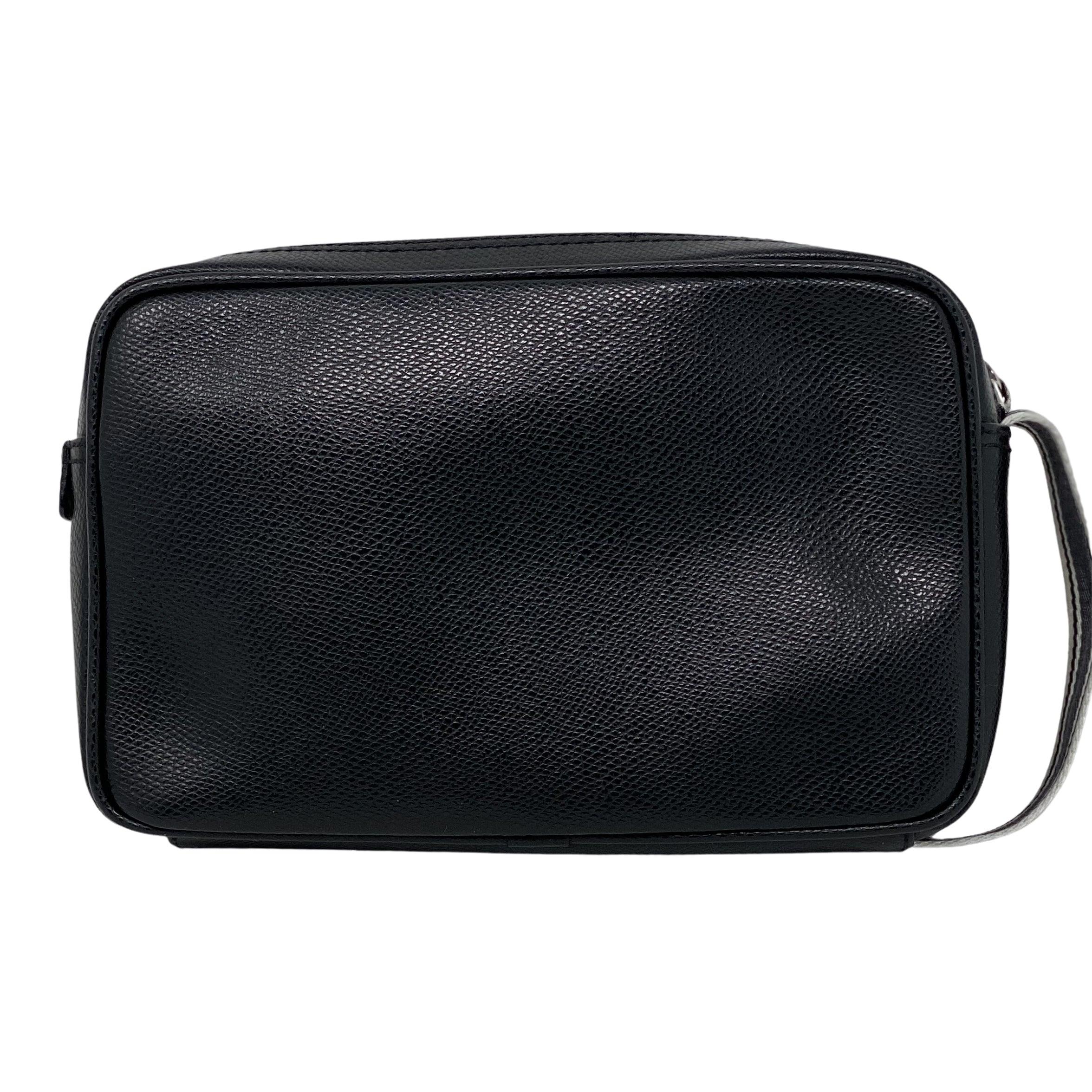 Ferragamo Black Toiletry Pouch