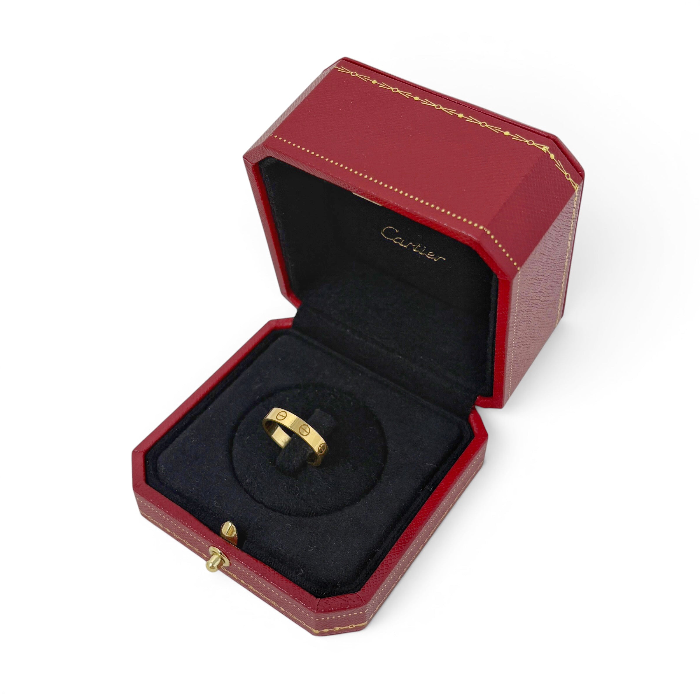 Cartier Yellow Gold Small Love Ring 51