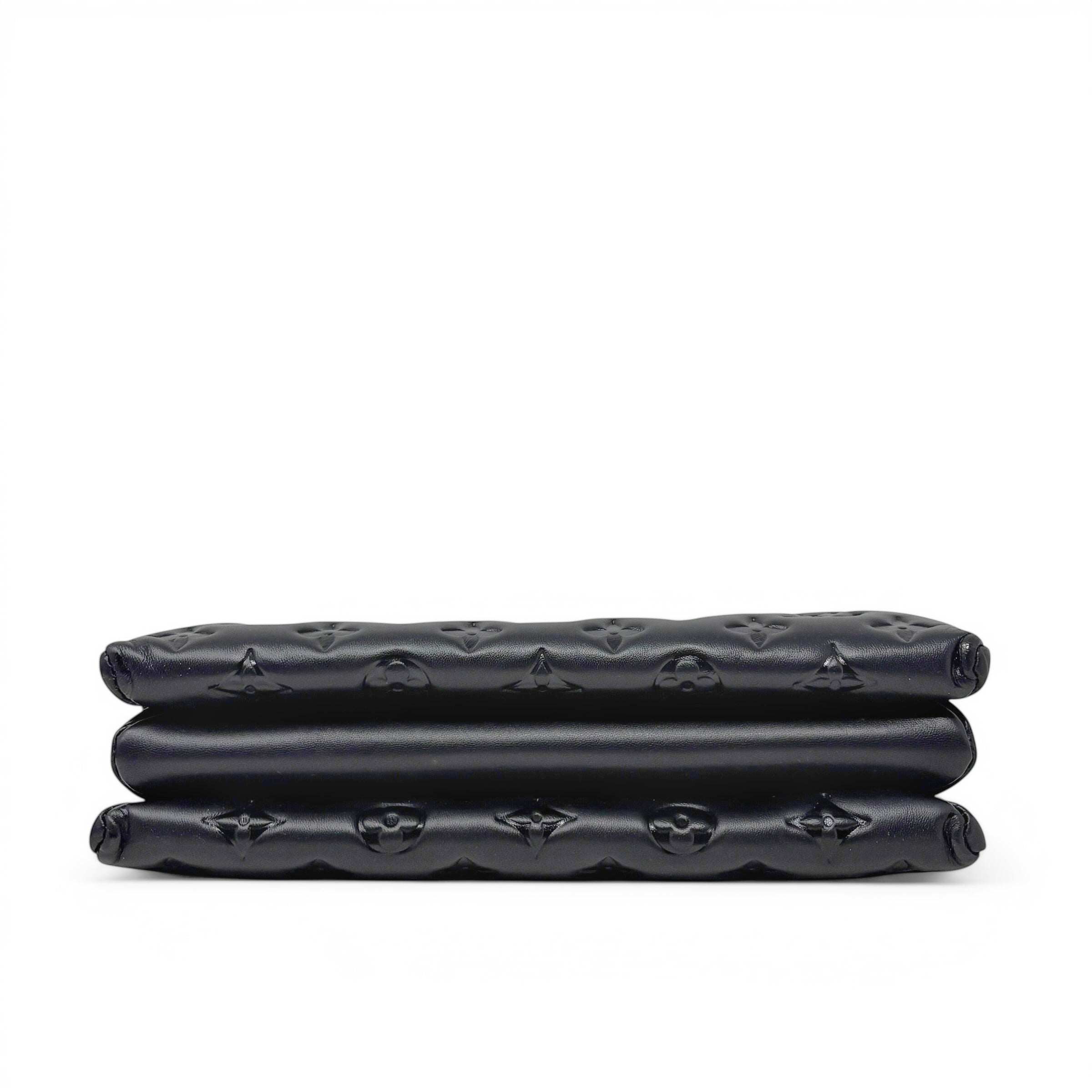 Louis Vuitton Black Coussin PM