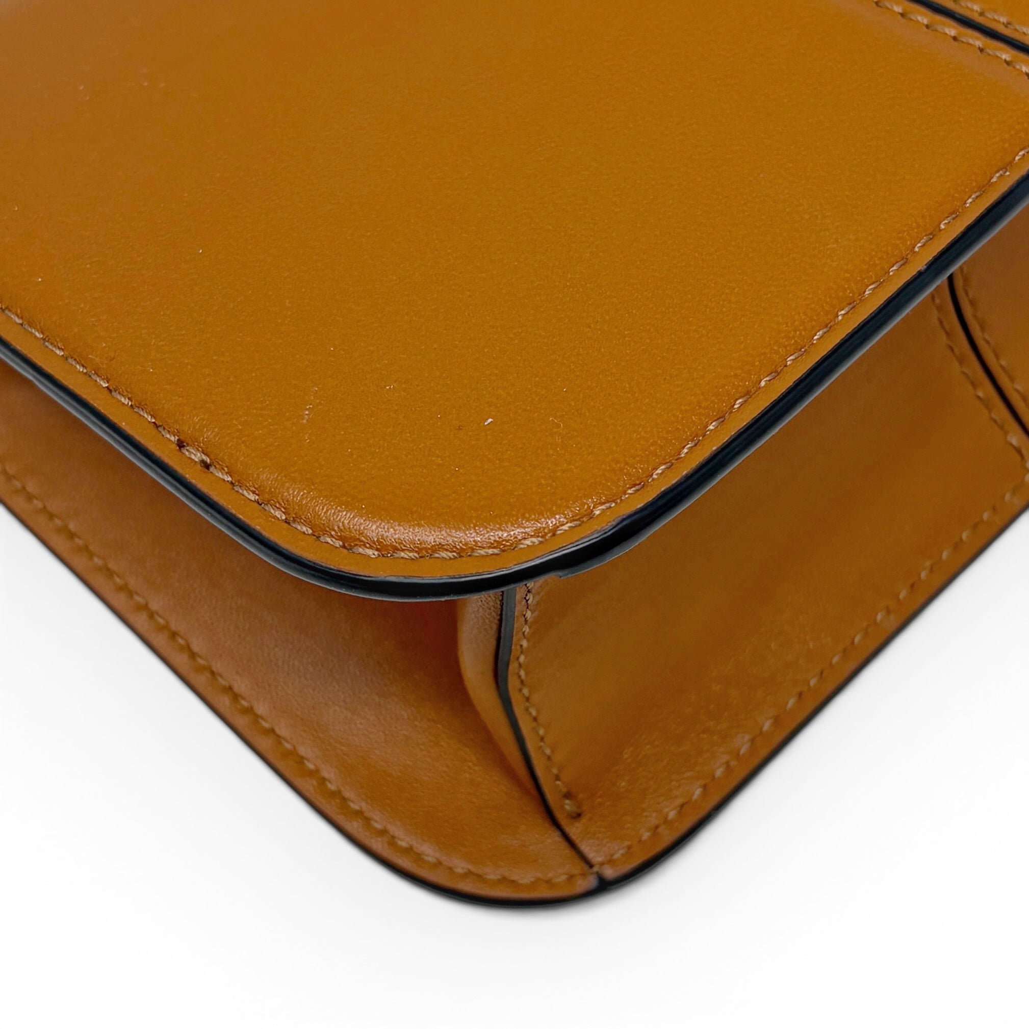 Valentino Brown Vlogo Loco Bag