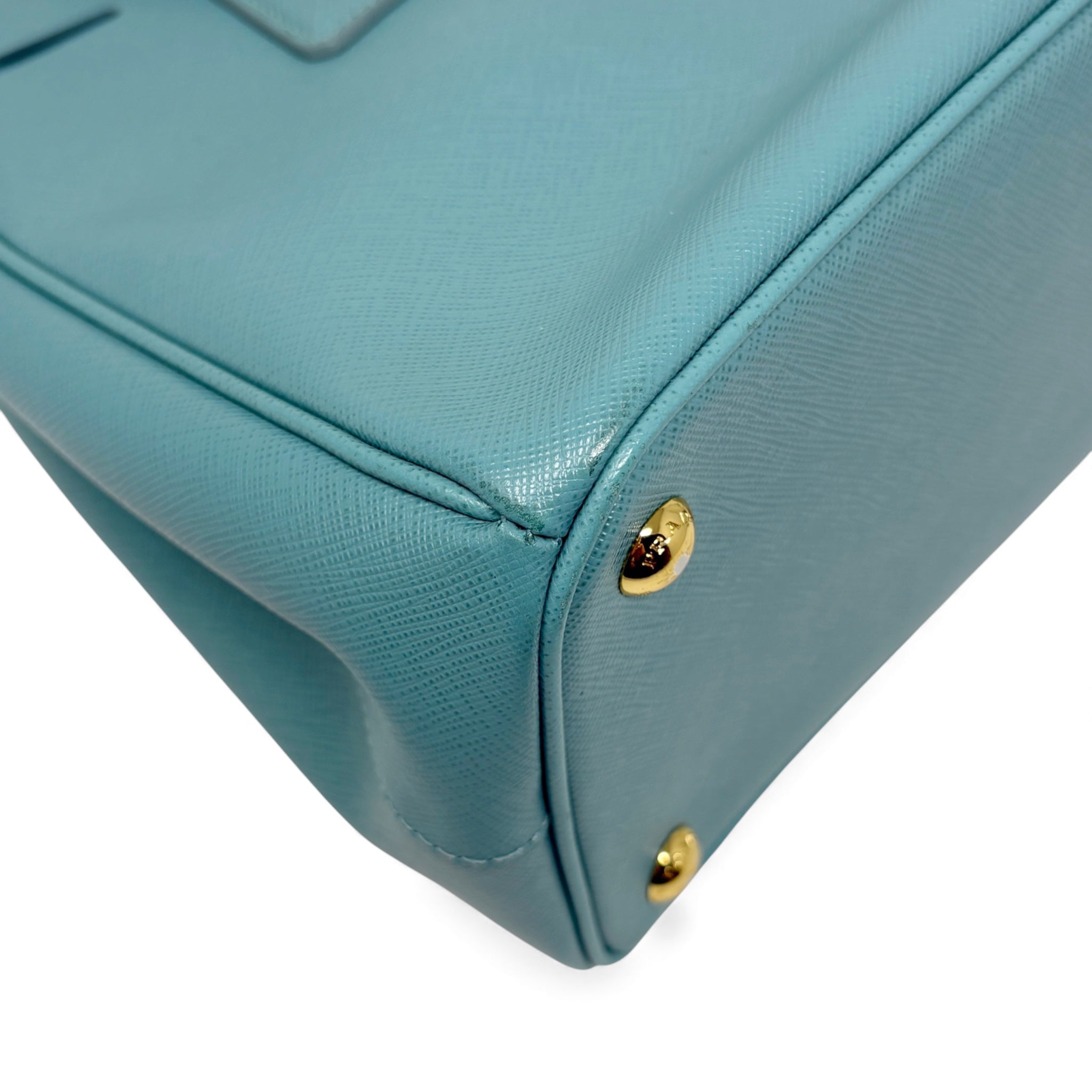 Prada Blue Small Galleria Tote