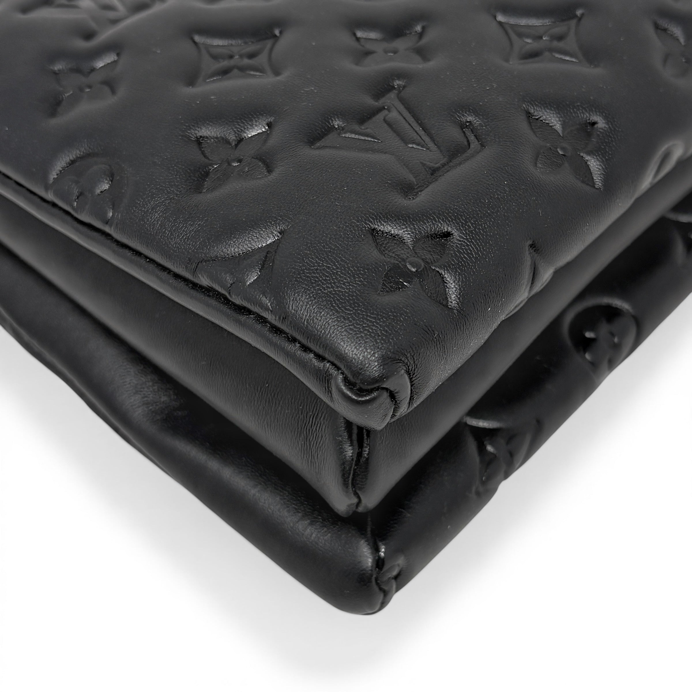 Louis Vuitton Black Coussin PM