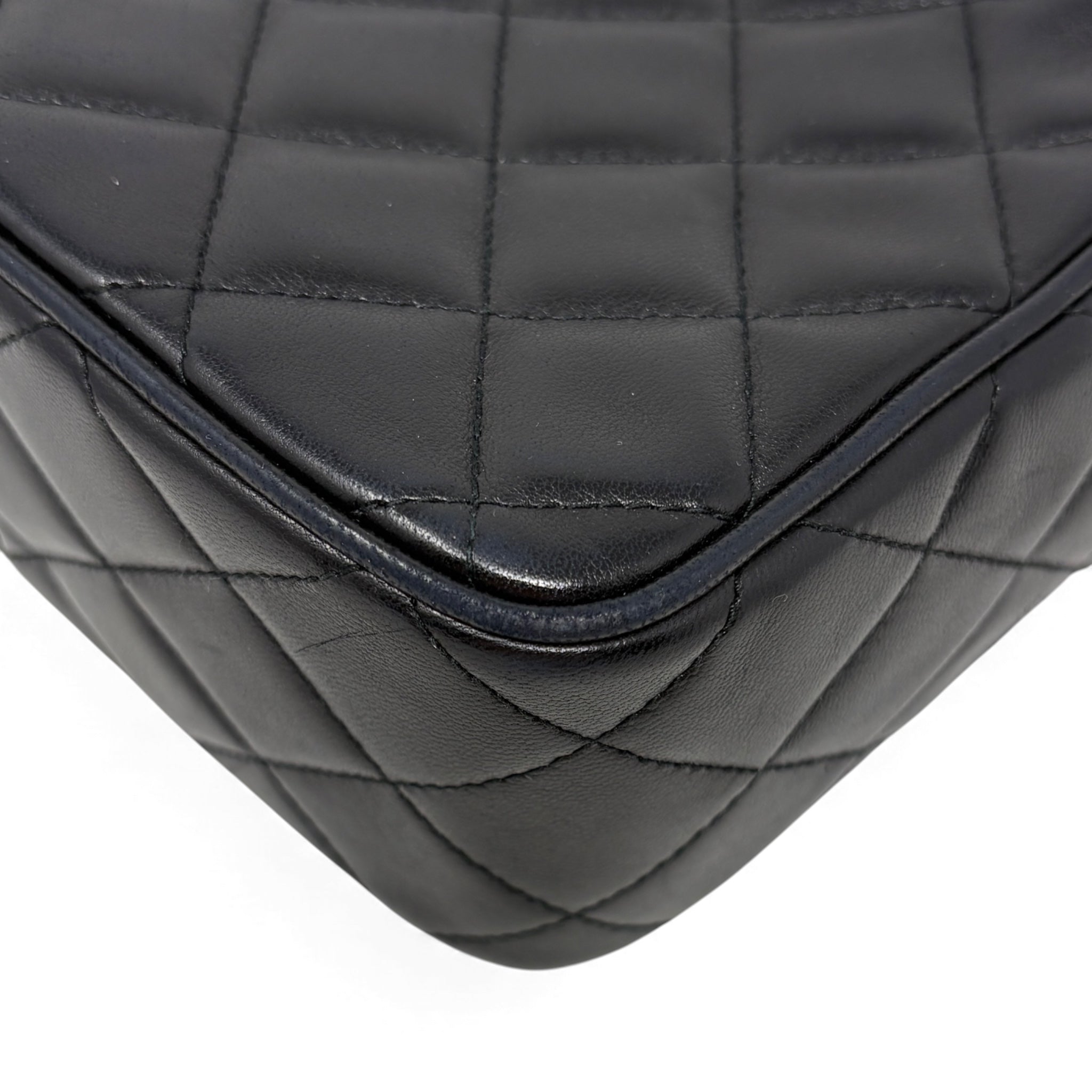 Chanel Black Vintage Tassel Camera Bag