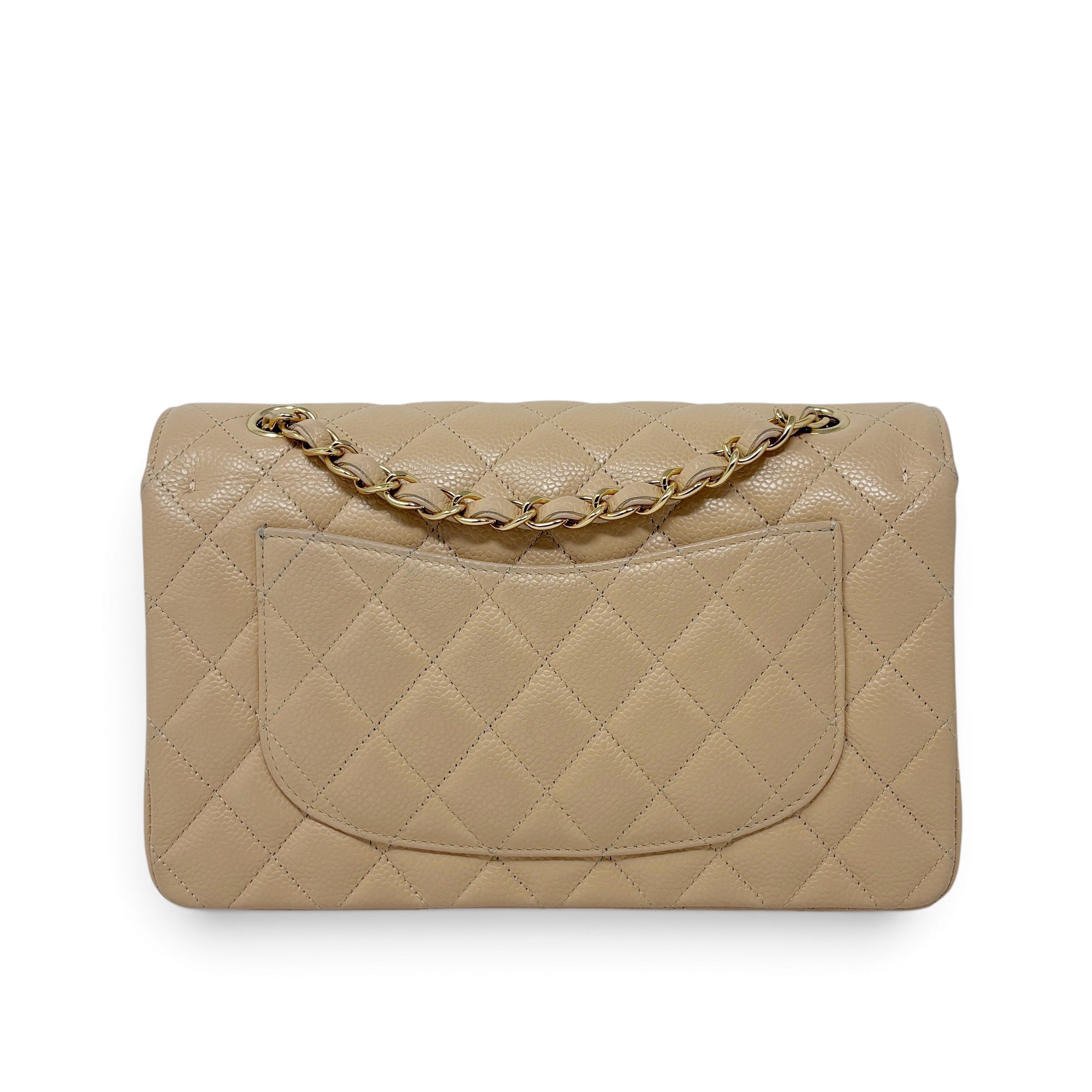 Chanel Beige Small Classic Flap