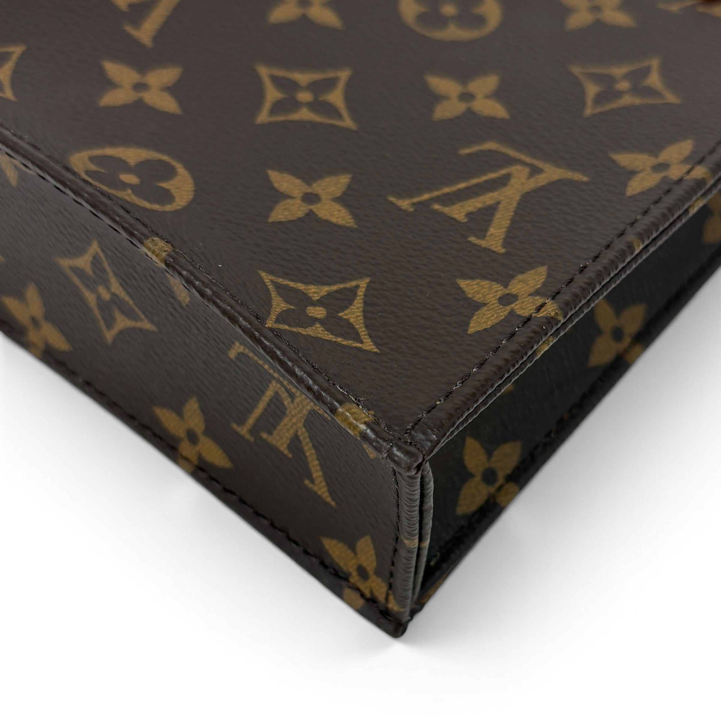 Louis Vuitton Monogram Petit  Sac Plat