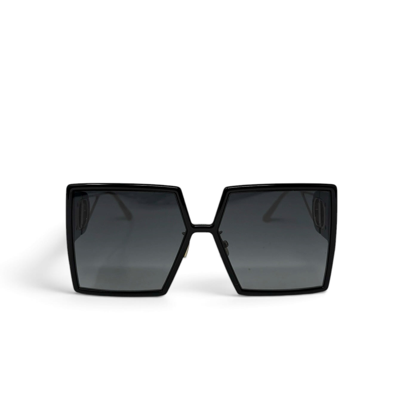 Dior Black 30 Montaigne Square Sunglasses