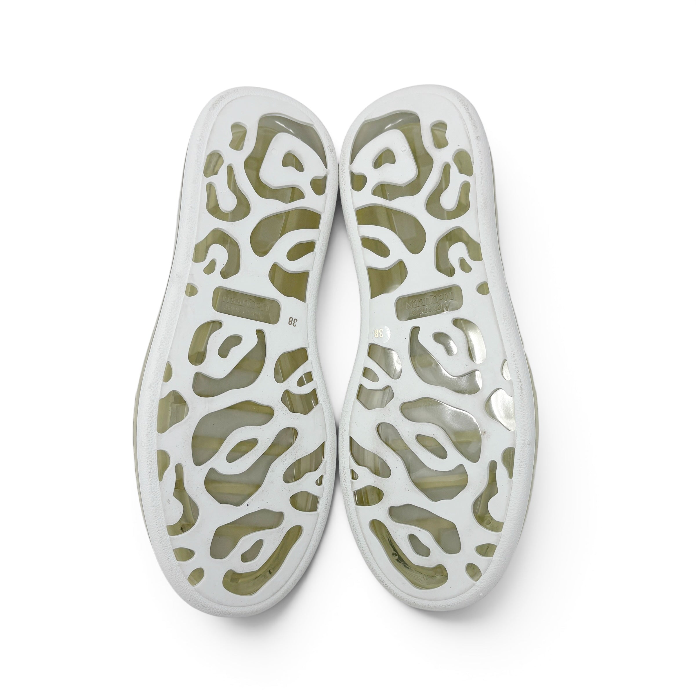 Alexander McQueen White Sneakers 38