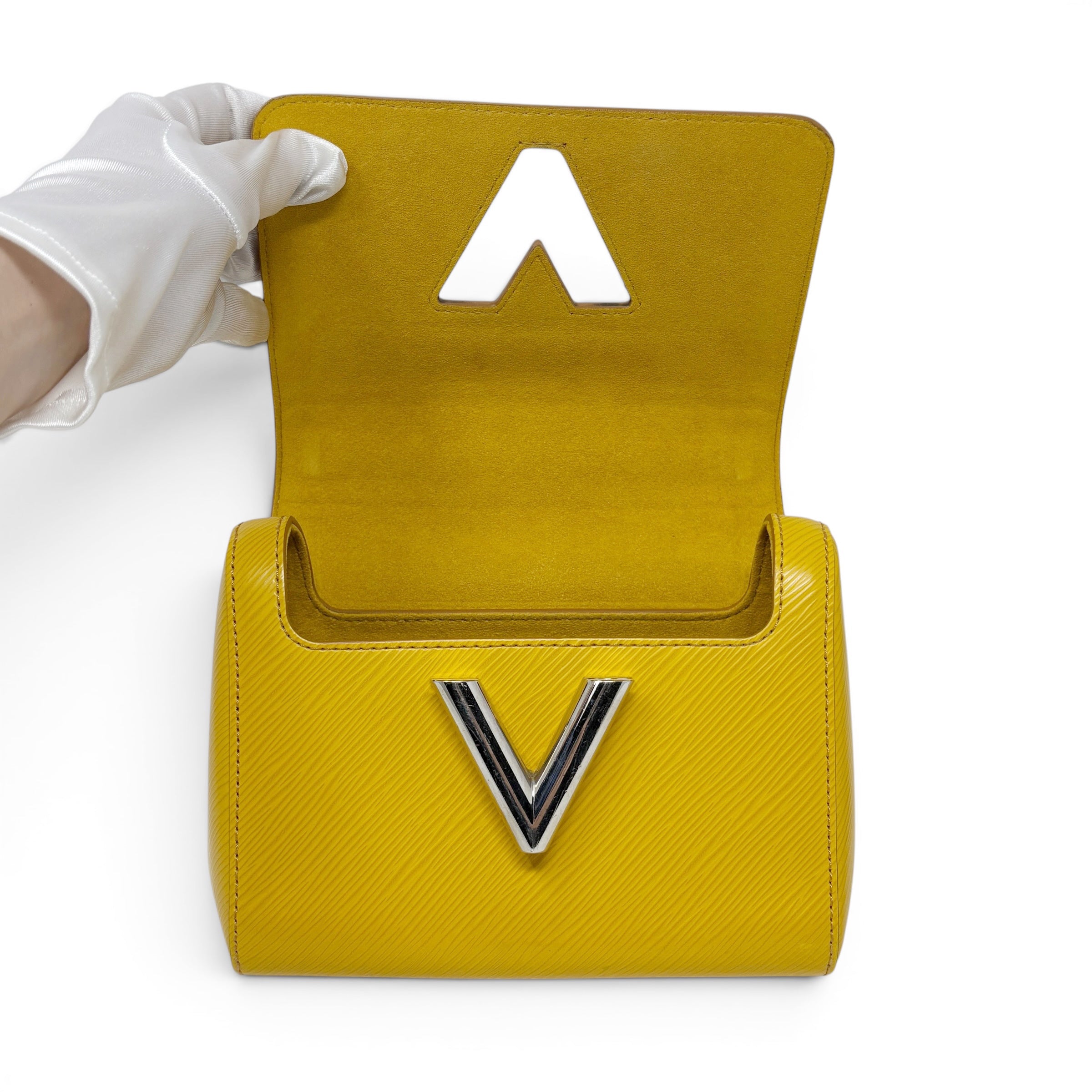 Louis Vuitton Yellow Epi Twist PM