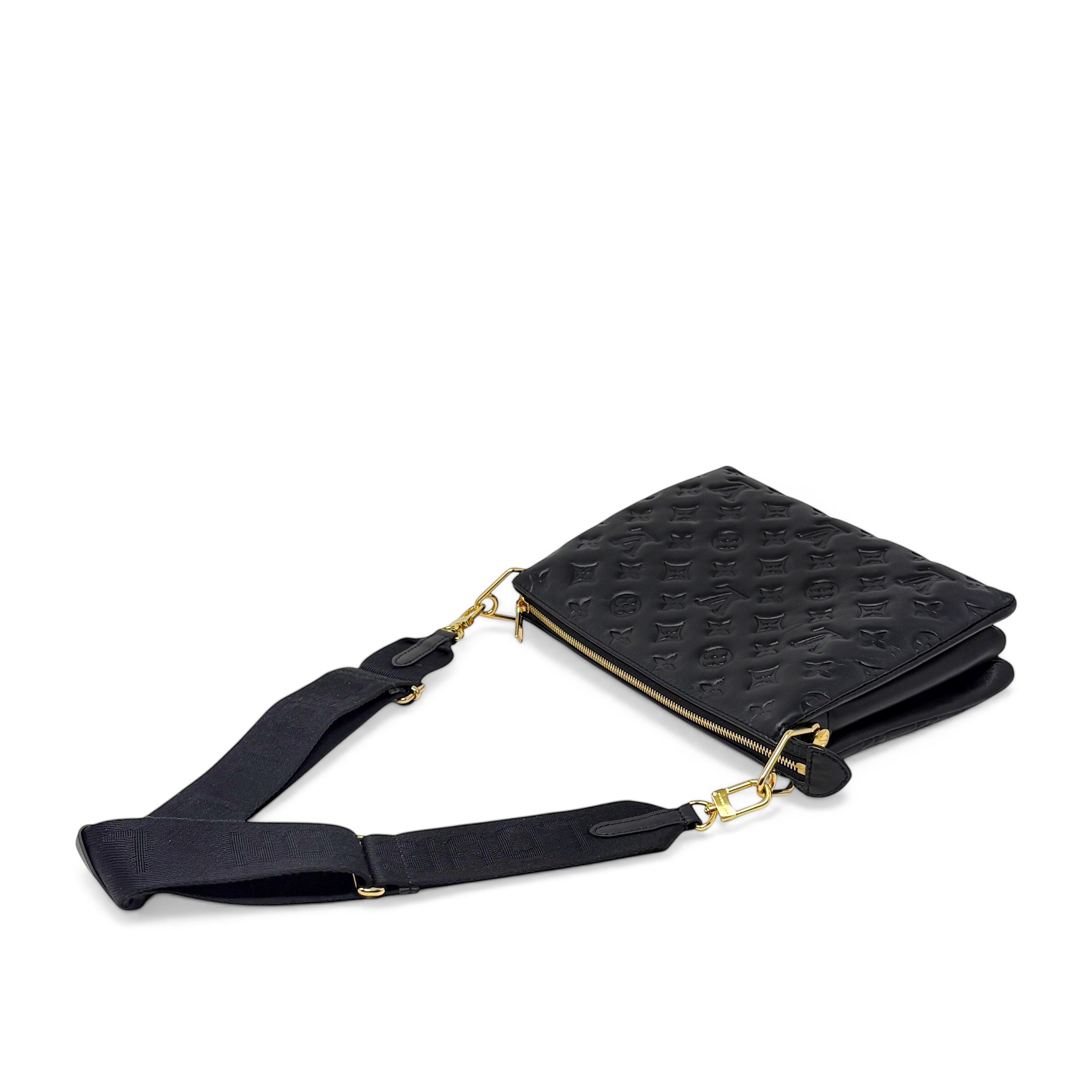 Louis Vuitton Black Coussin PM