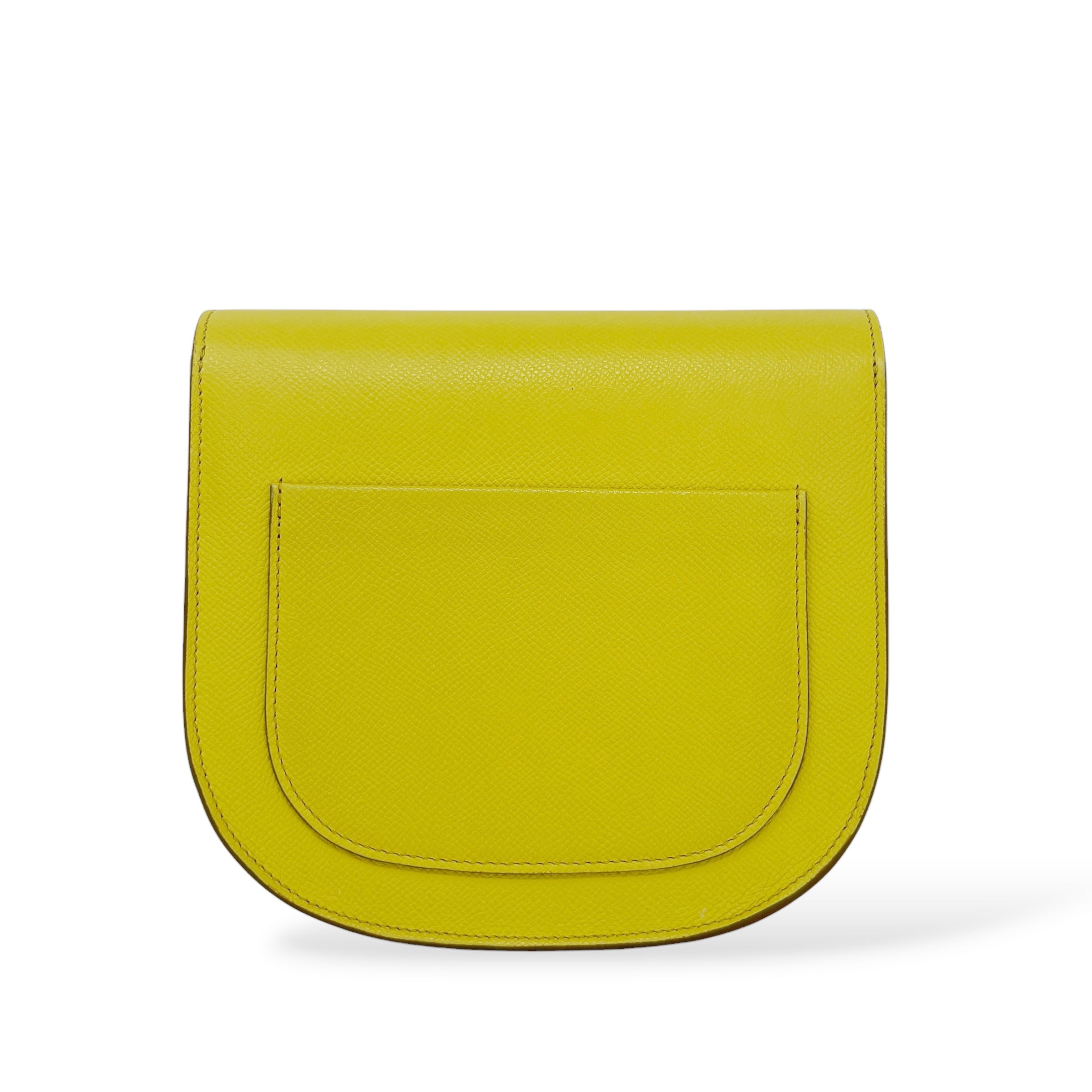 Celine Yellow Small Trotteur Bag