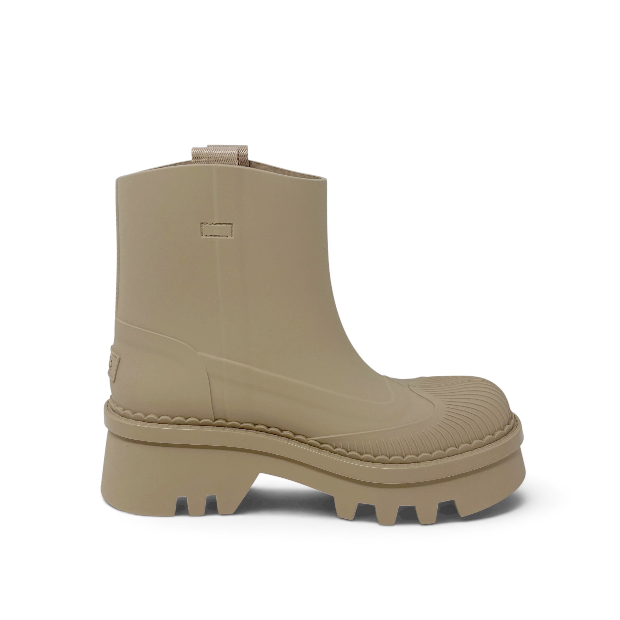 Chloe Beige Raina Rain Boots 38