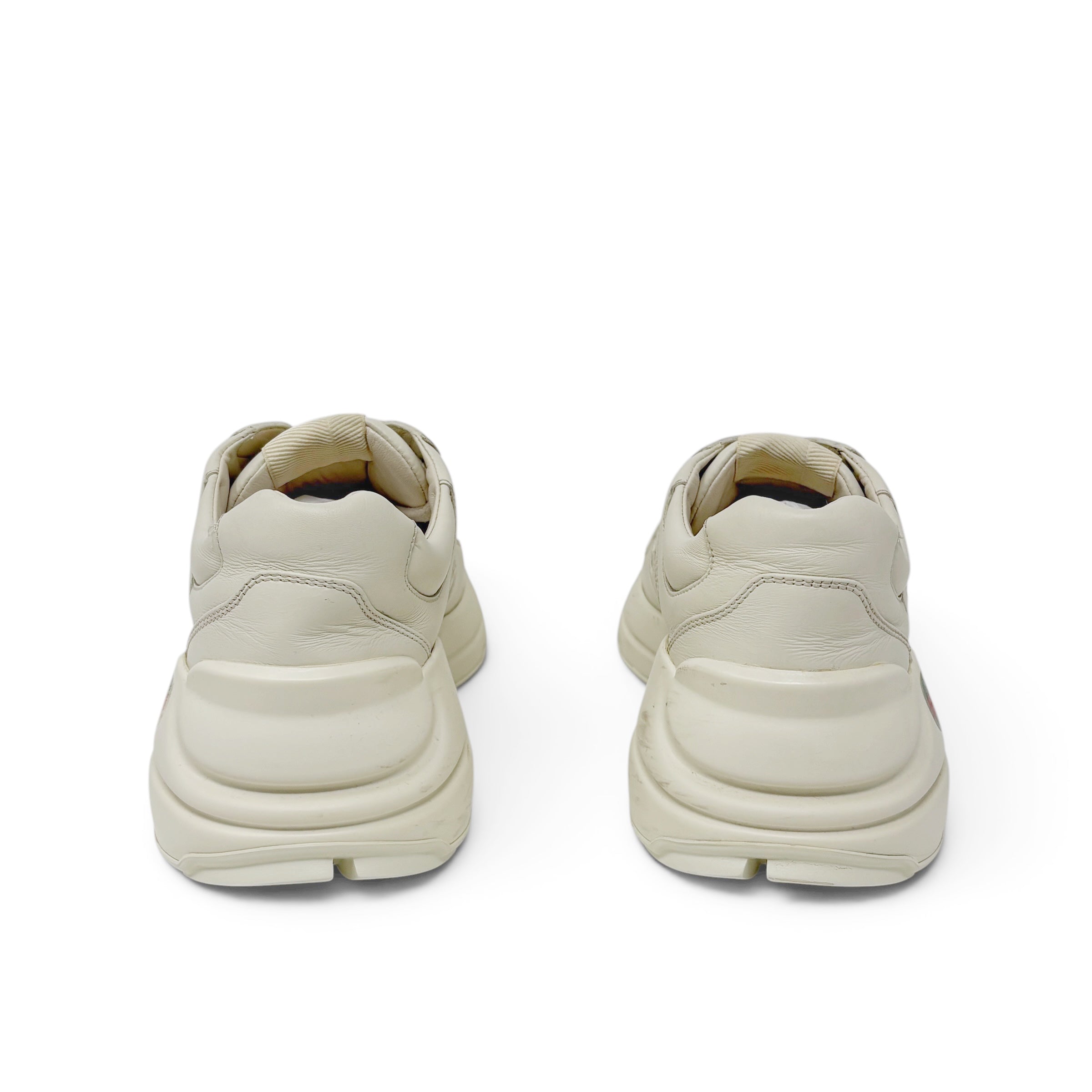 Gucci Ivory Rhyton Logo Sneaker 37