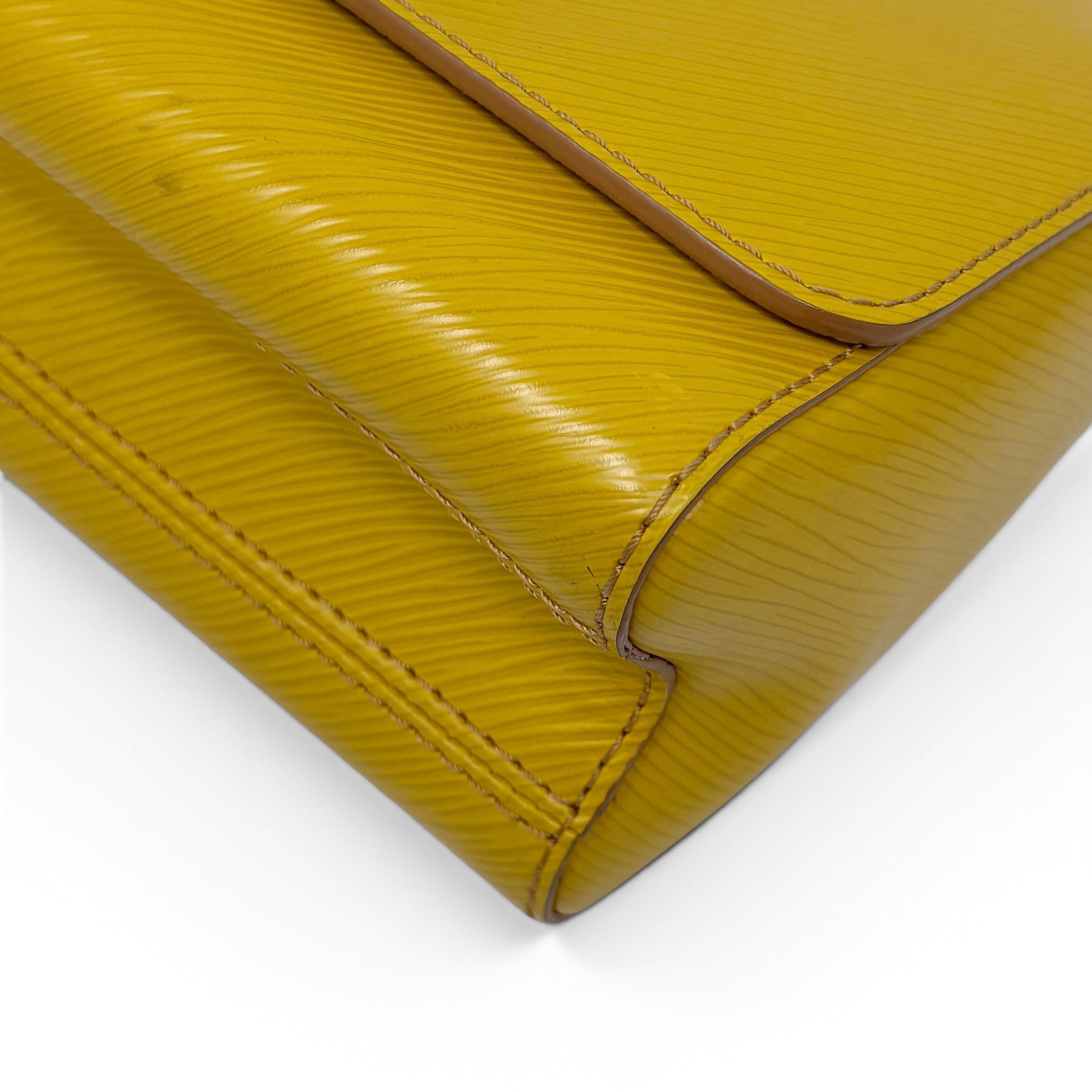 Louis Vuitton Yellow Epi Twist PM