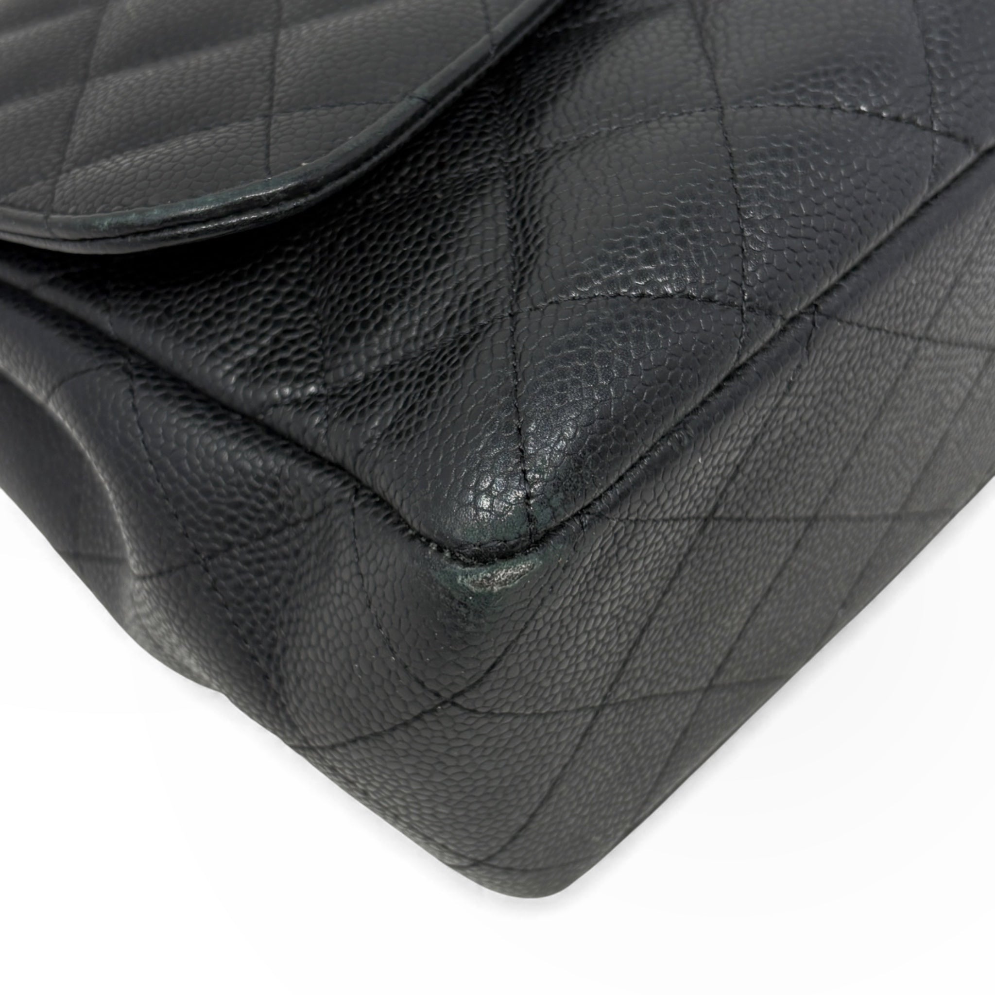 Chanel Black Jumbo Single Flap