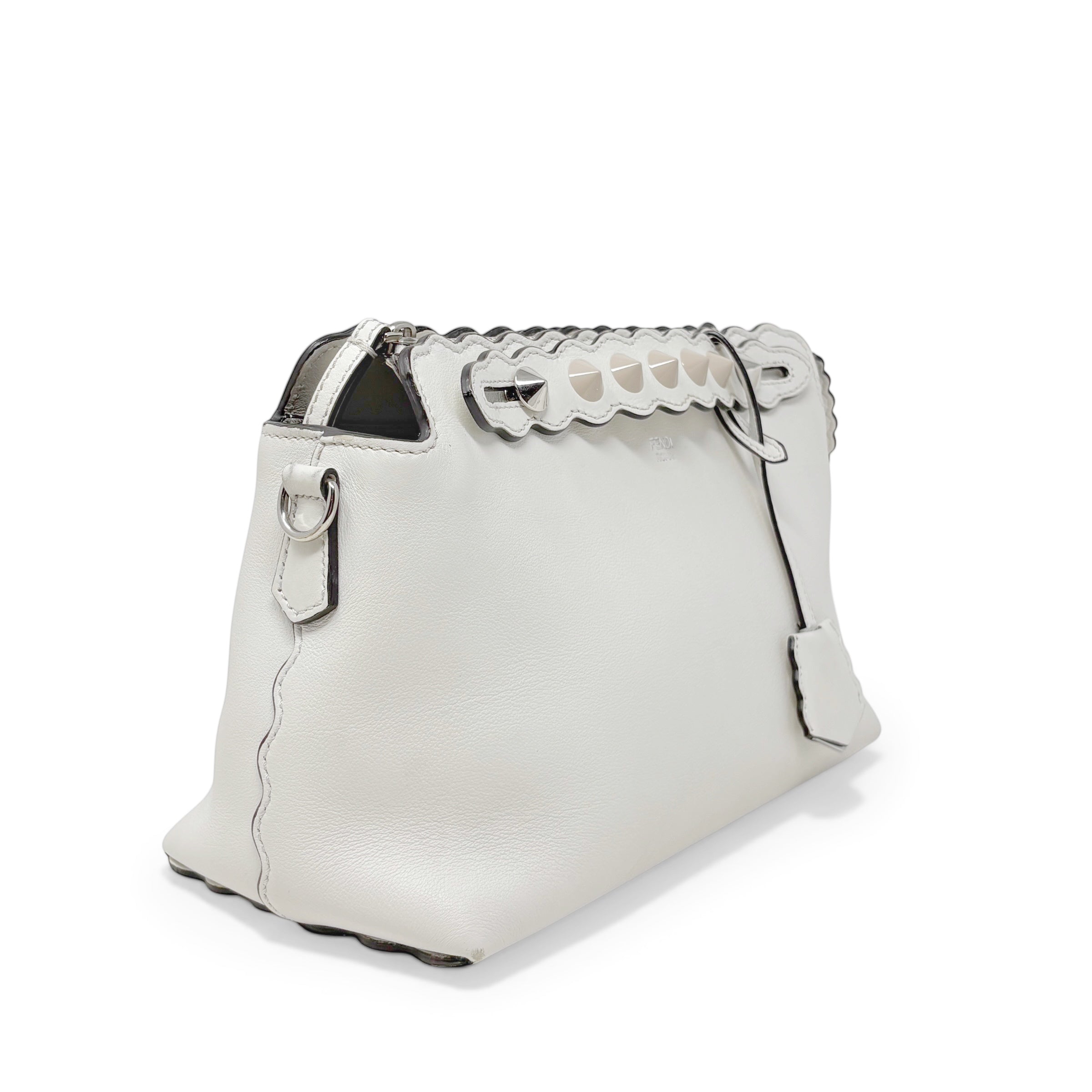 Fendi White Medium By The Way Bag