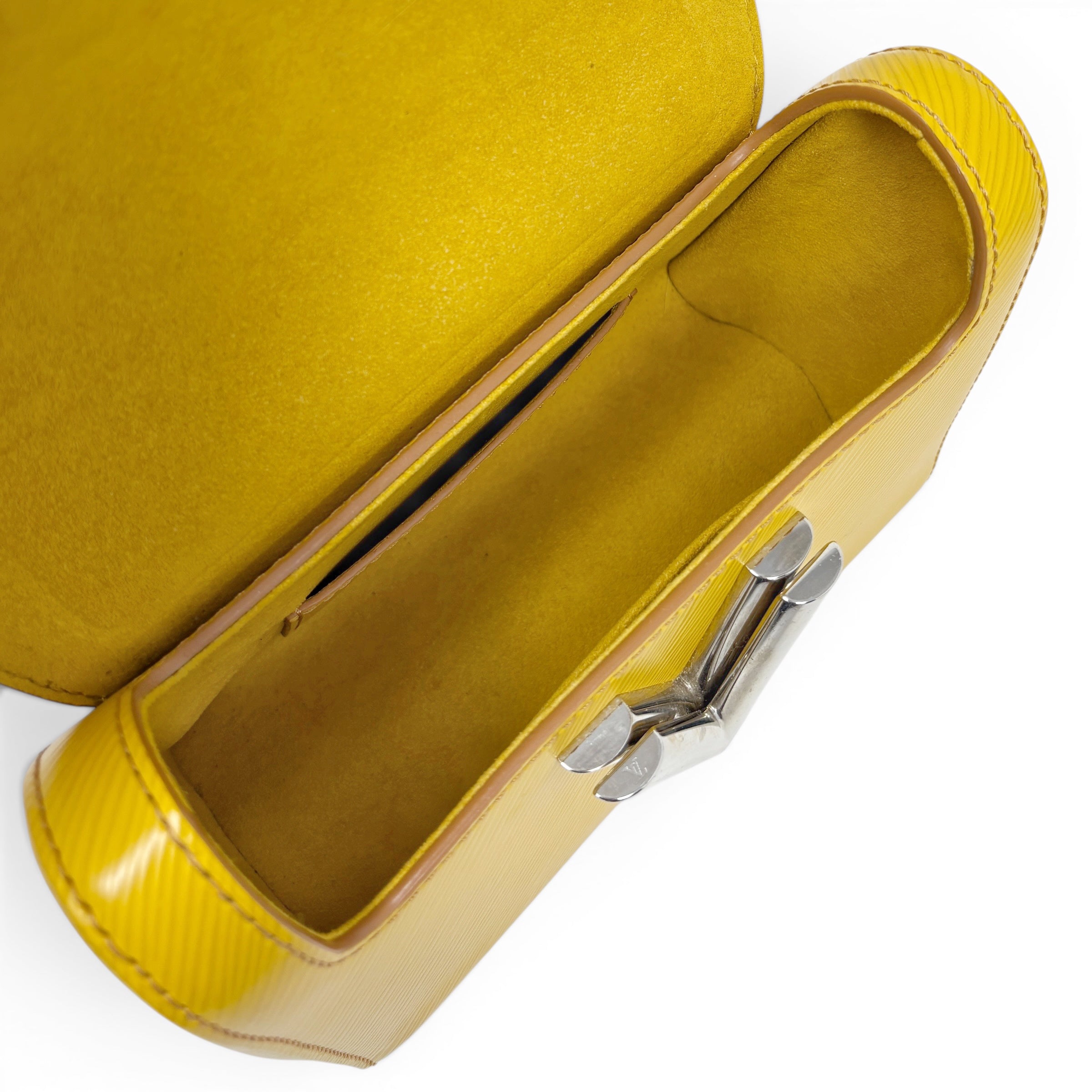 Louis Vuitton Yellow Epi Twist PM