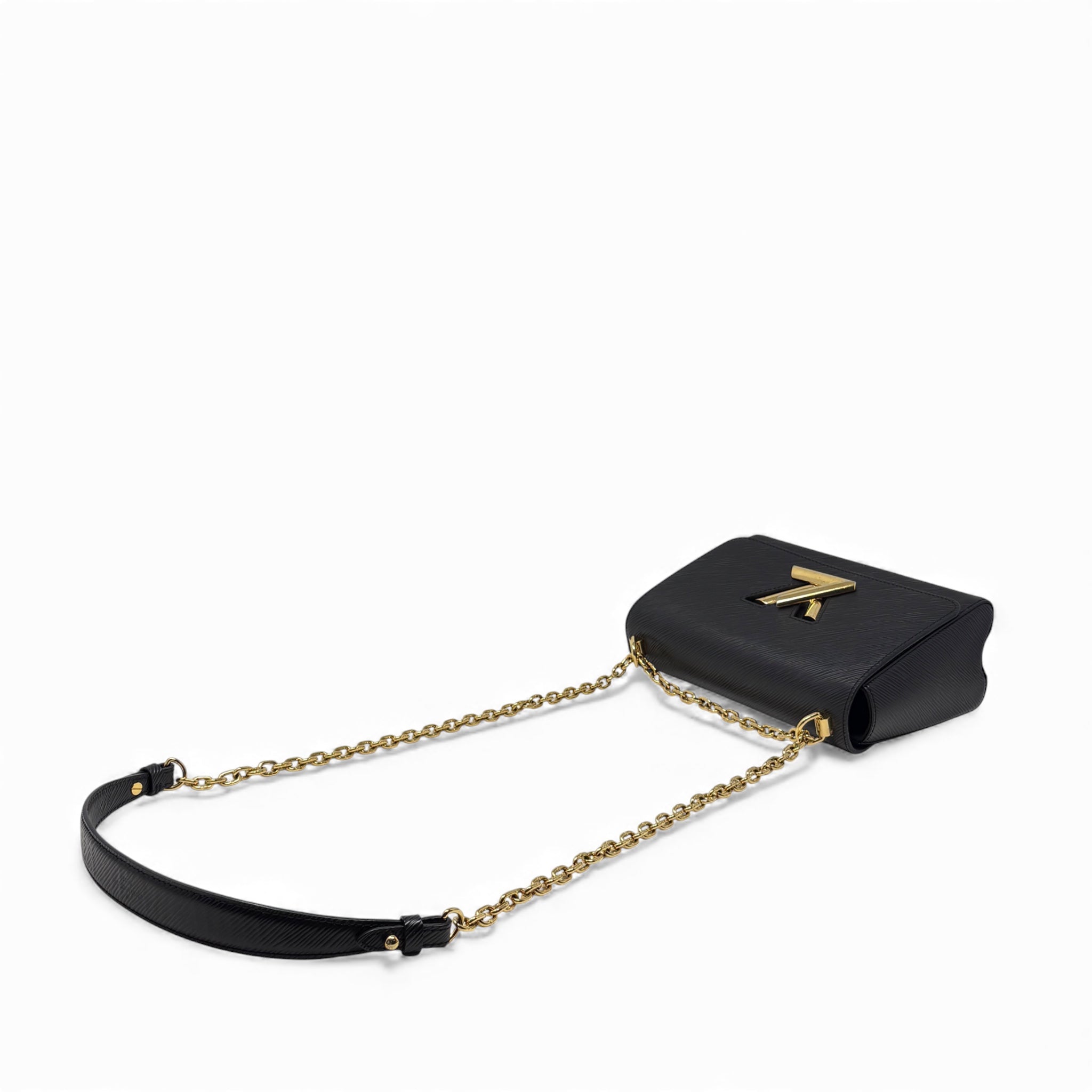 Louis Vuitton Black Epi Twist MM