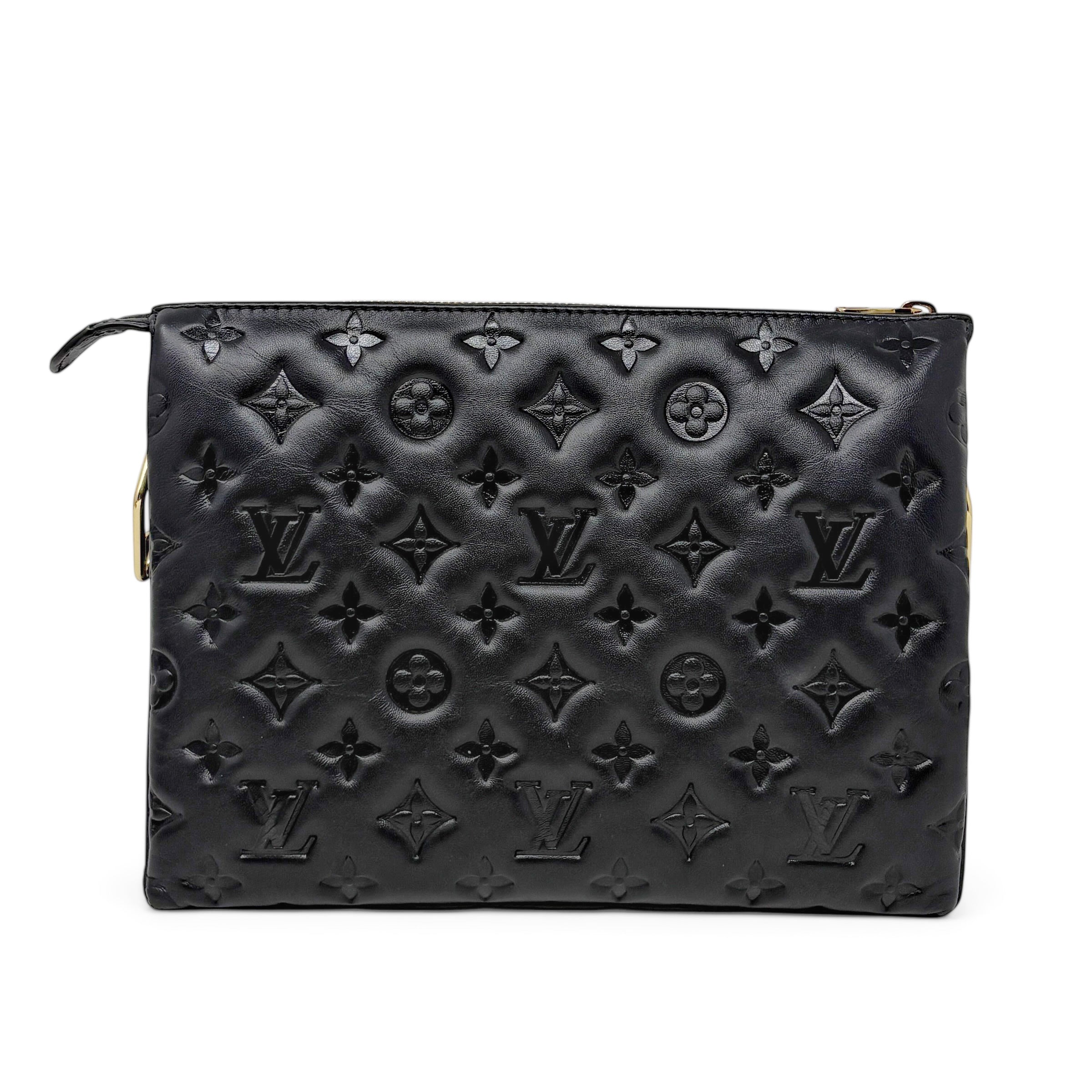 Louis Vuitton Black Coussin PM