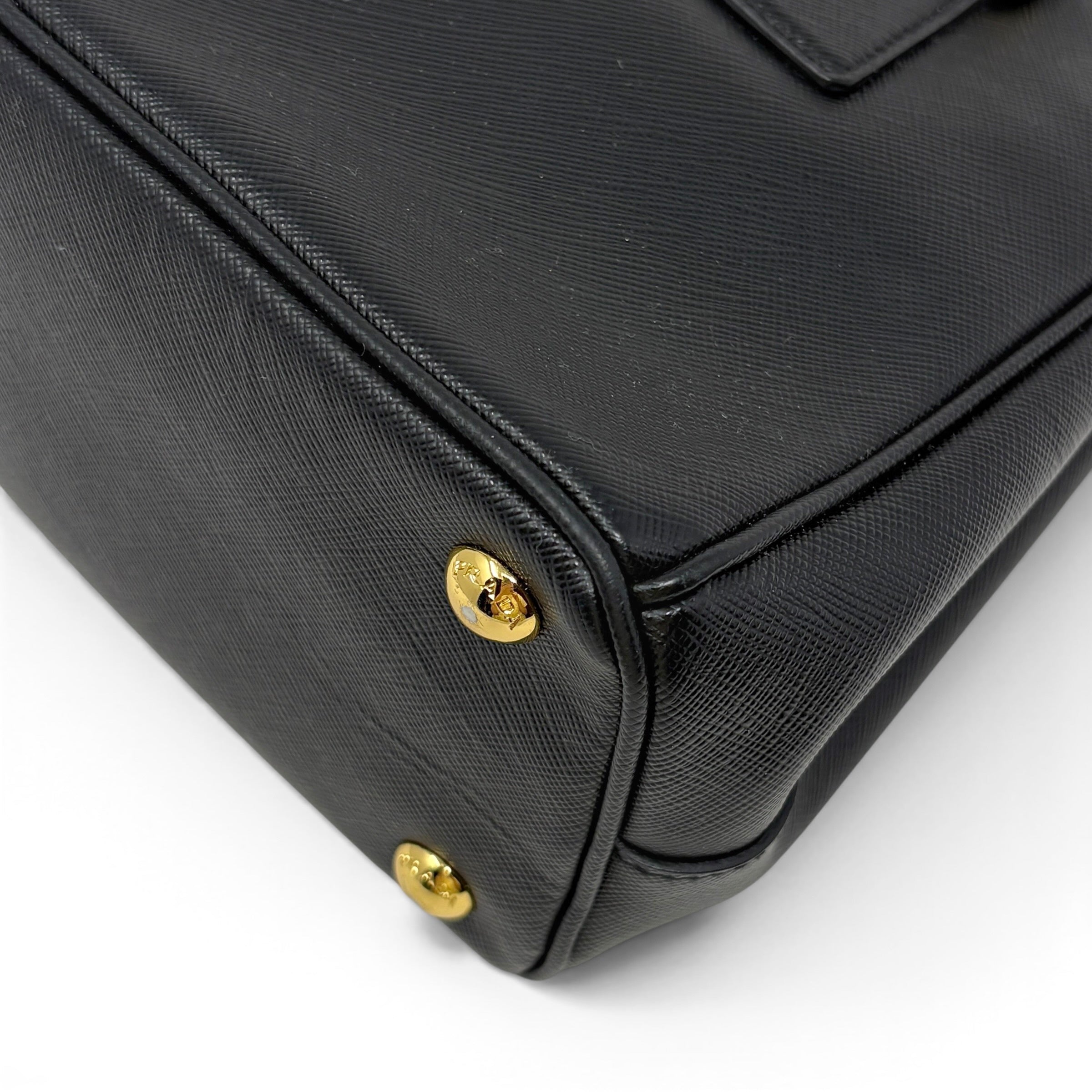 Prada Black Small Galleria Tote